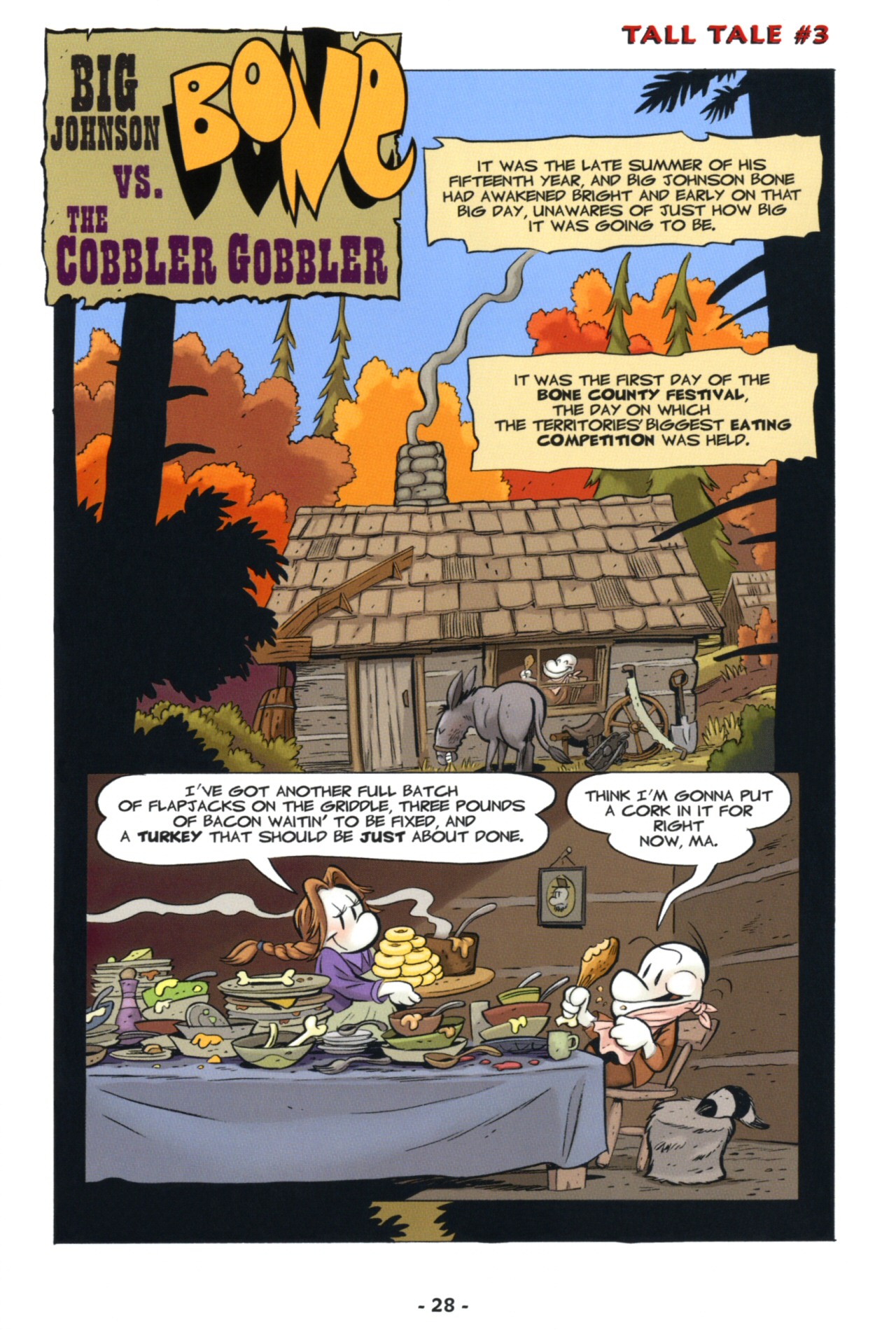 Read online Bone: Tall Tales comic -  Issue # TPB - 38