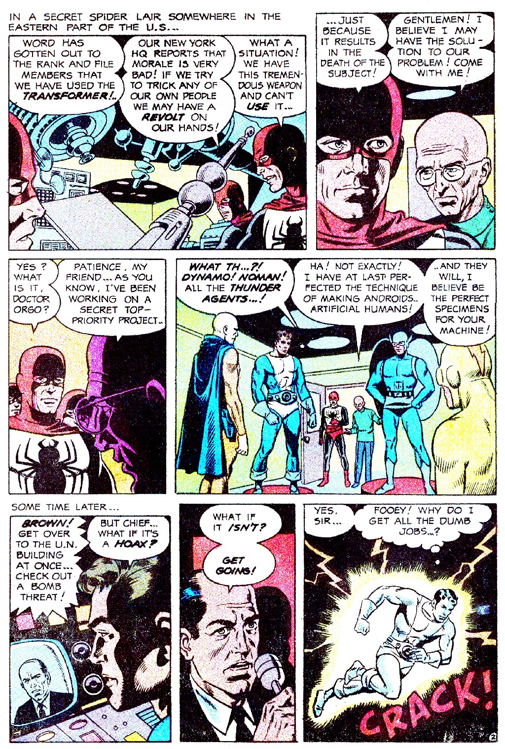 Read online T.H.U.N.D.E.R. Agents (1965) comic -  Issue #19 - 4