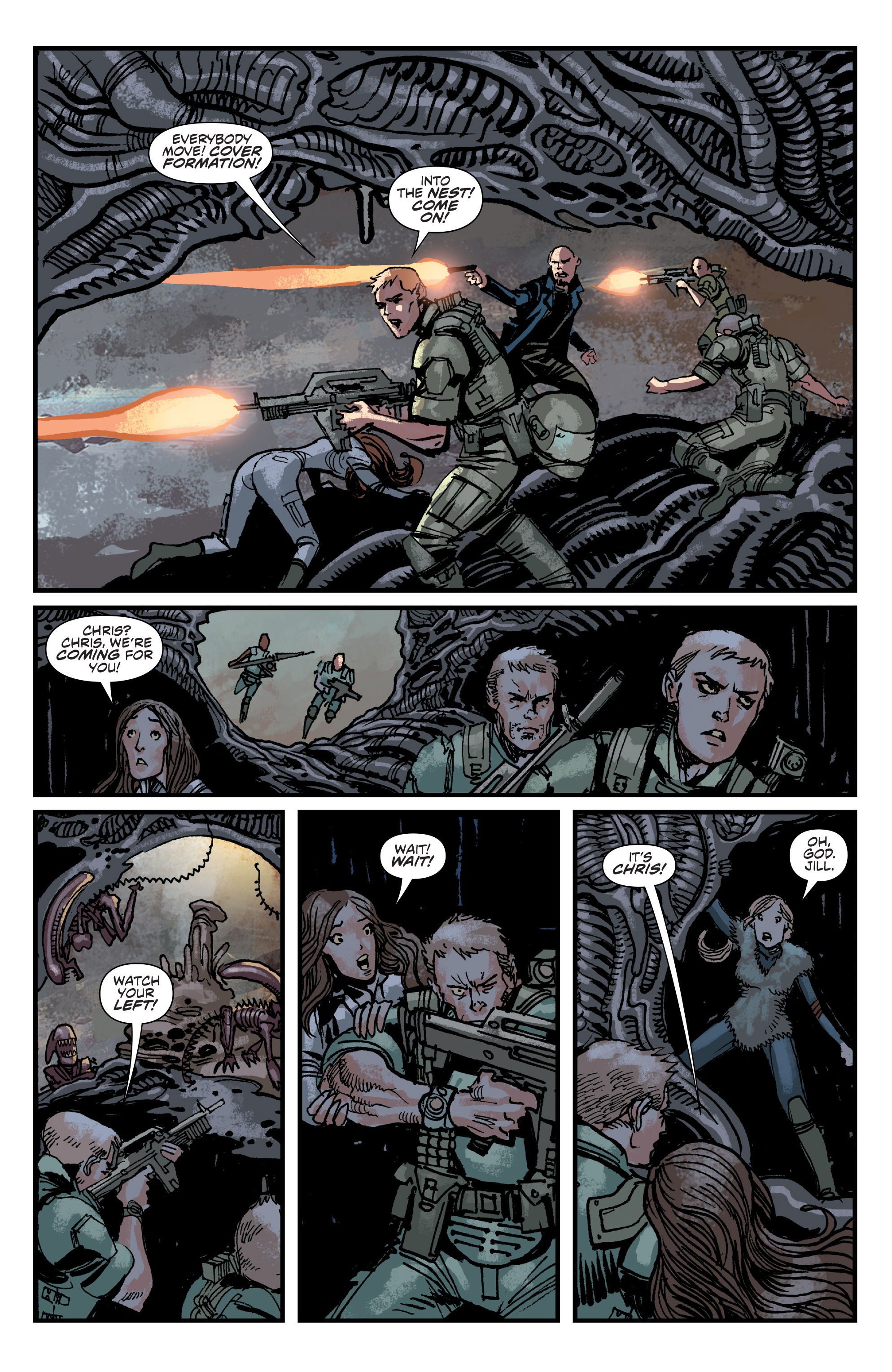 Read online Aliens: Life And Death comic -  Issue #4 - 18