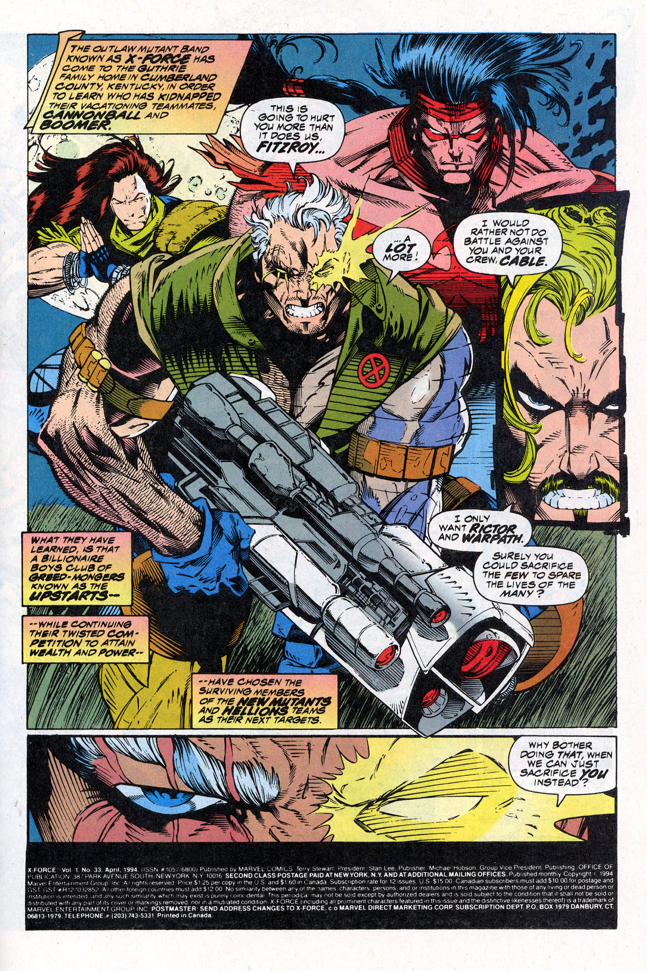 X-Force (1991) Issue #33 #38 - English 3