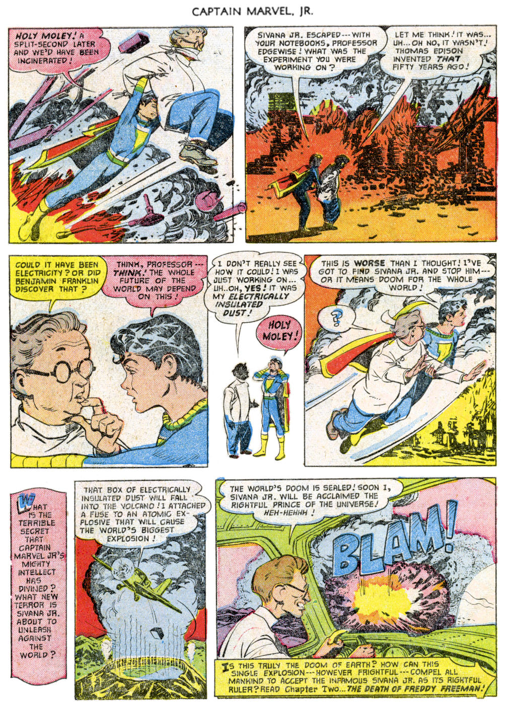 Read online Captain Marvel, Jr. comic -  Issue #100 - 10