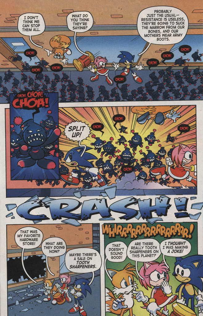 Read online Sonic X comic -  Issue #6 - 17