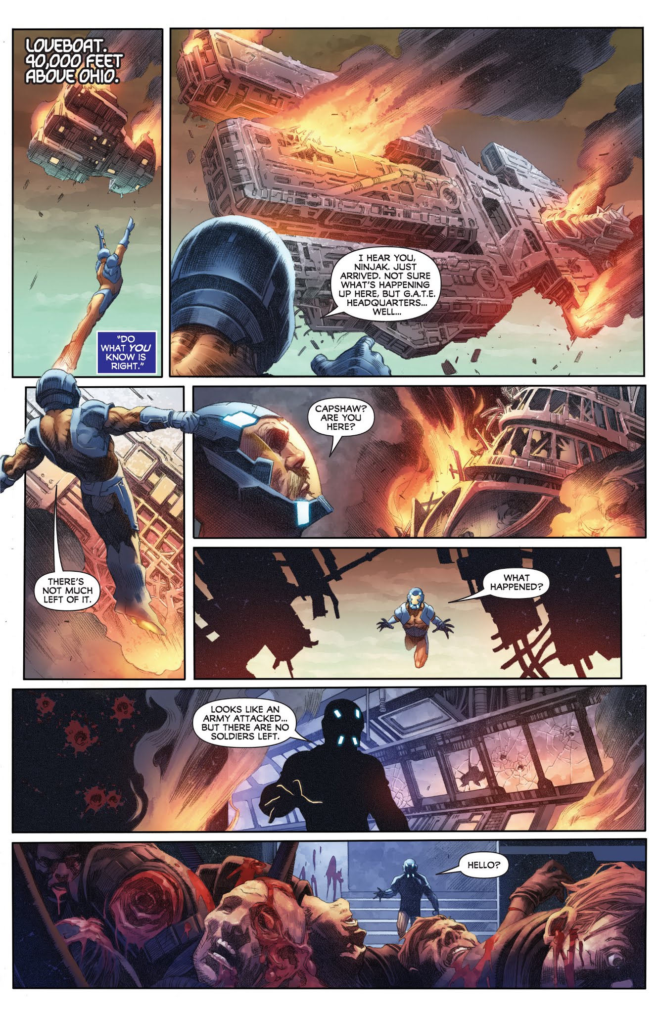 Read online Harbinger Wars 2 comic -  Issue #3 - 17