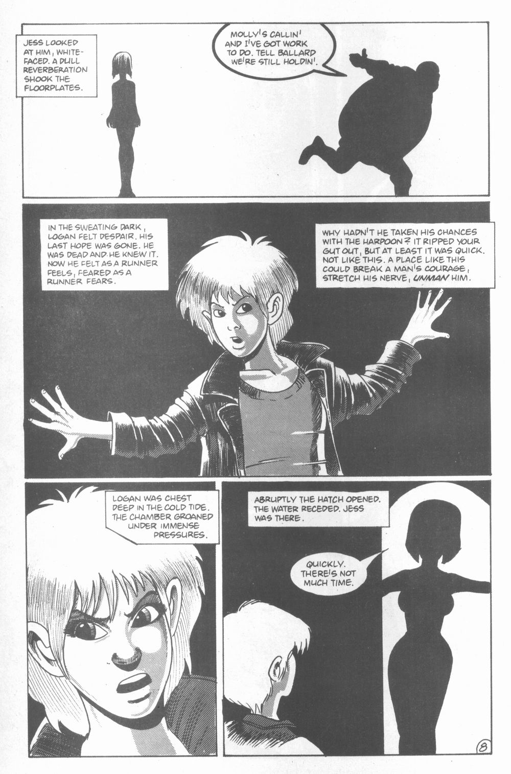 Read online Logan's Run (1990) comic -  Issue #3 - 10