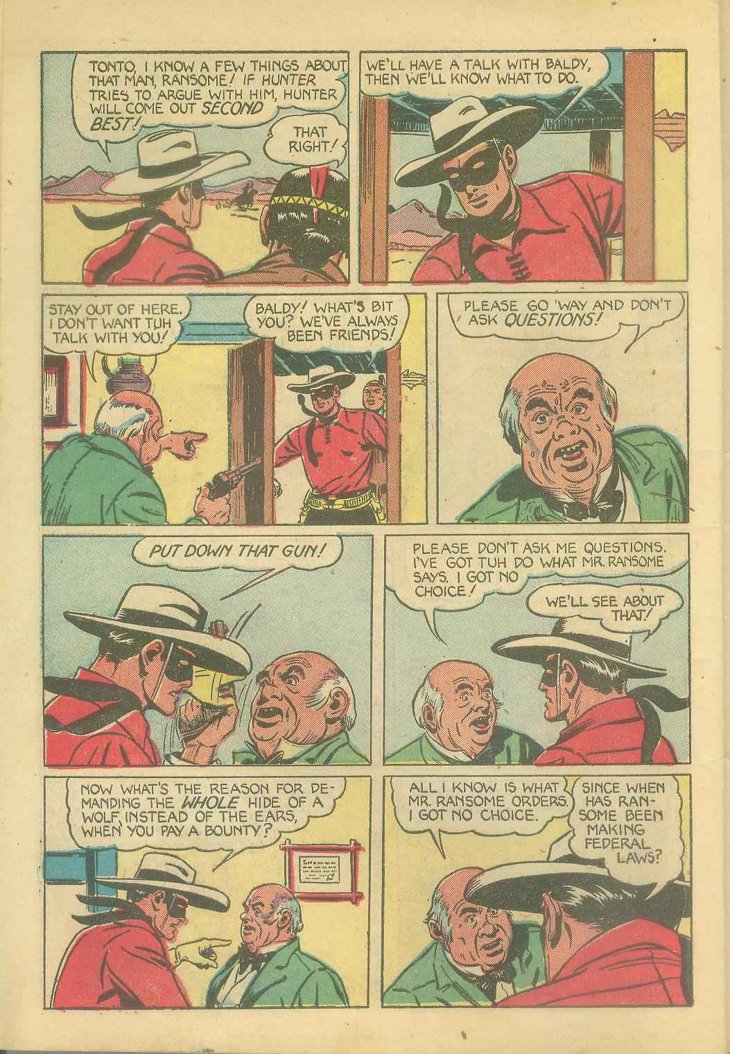 Read online The Lone Ranger (1948) comic -  Issue #3 - 6