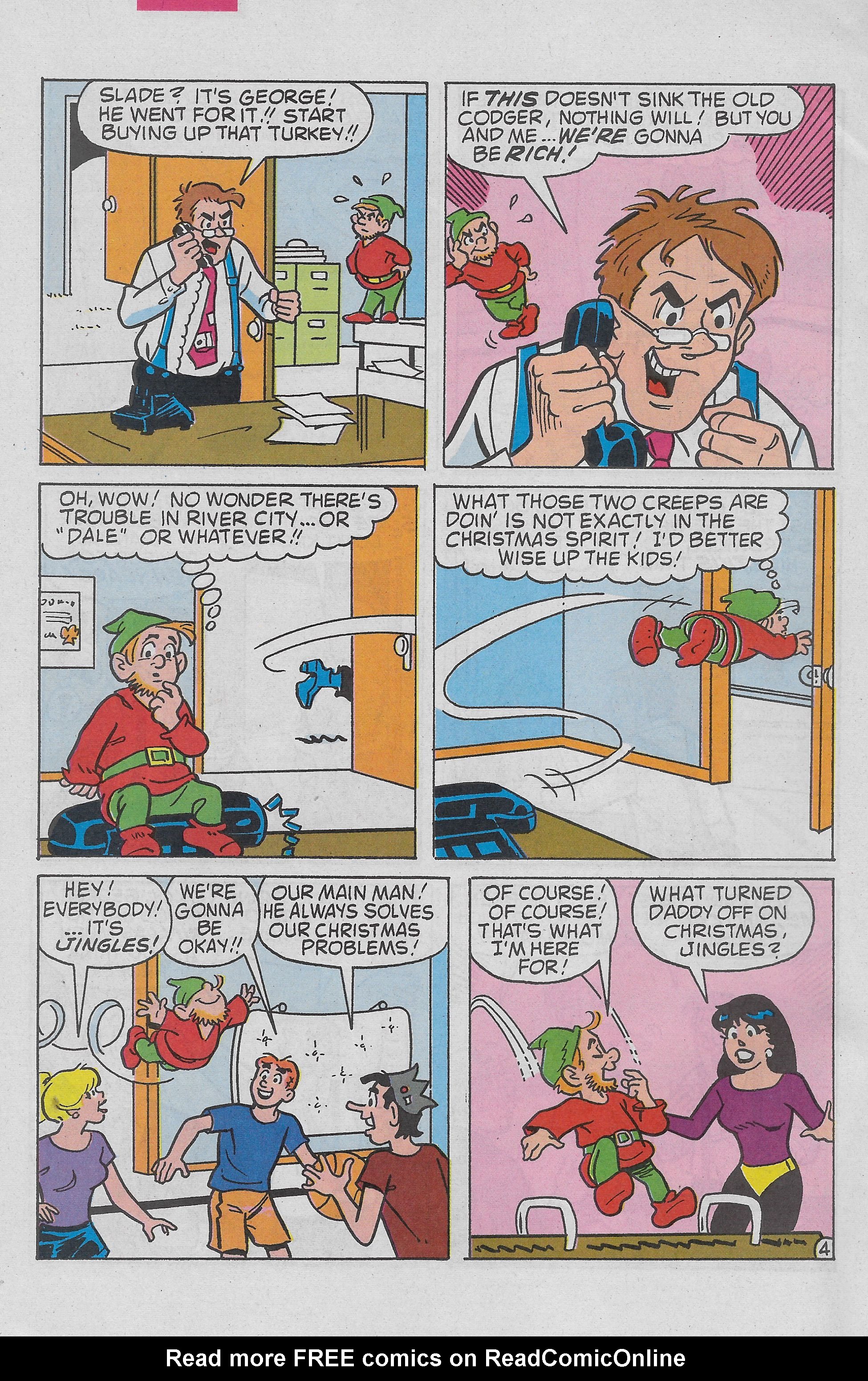 Read online Archie's Christmas Stocking comic -  Issue #1 - 6
