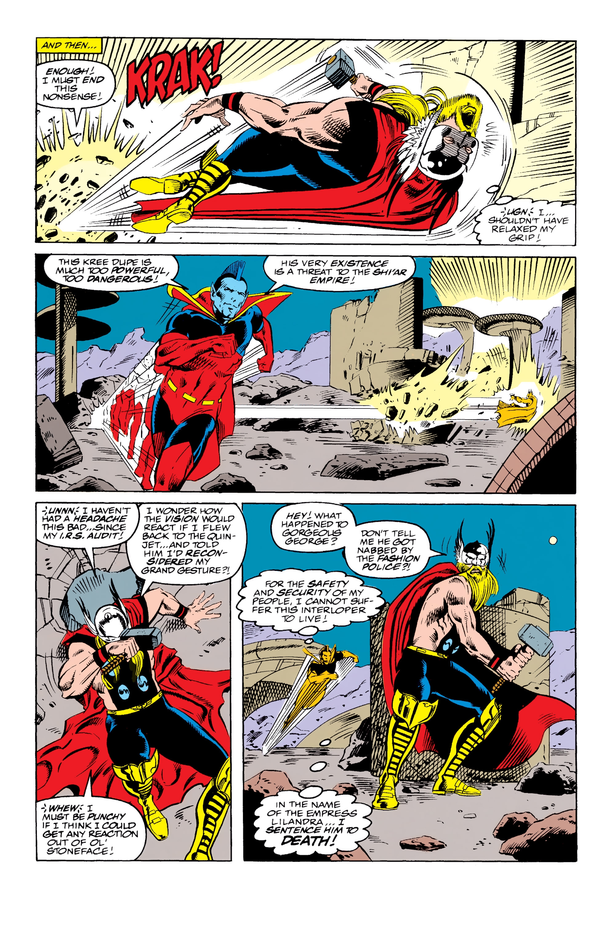 Read online Avengers Epic Collection: Operation Galactic Storm comic -  Issue # TPB (Part 2) - 50