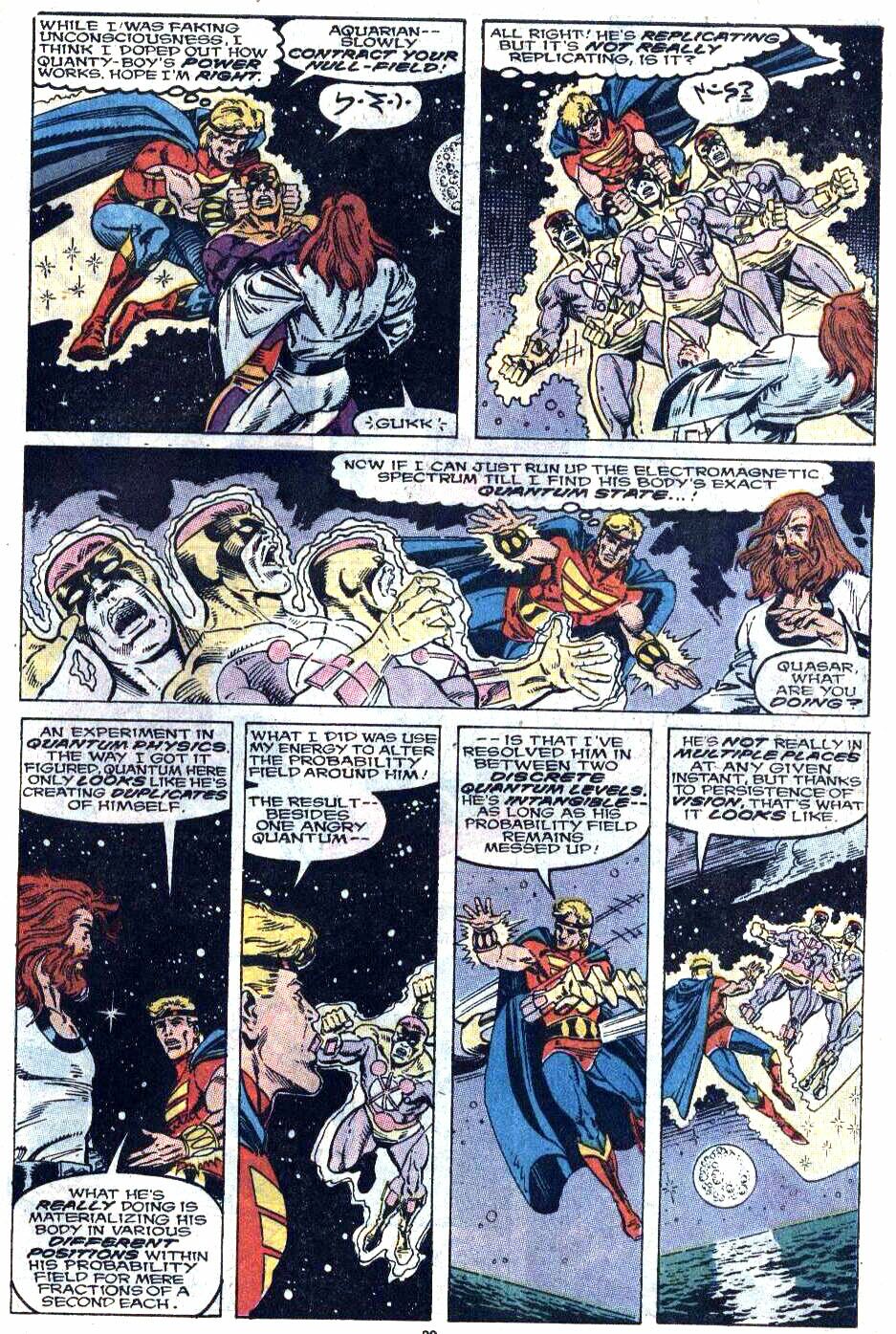 Read online Quasar comic -  Issue #4 - 22