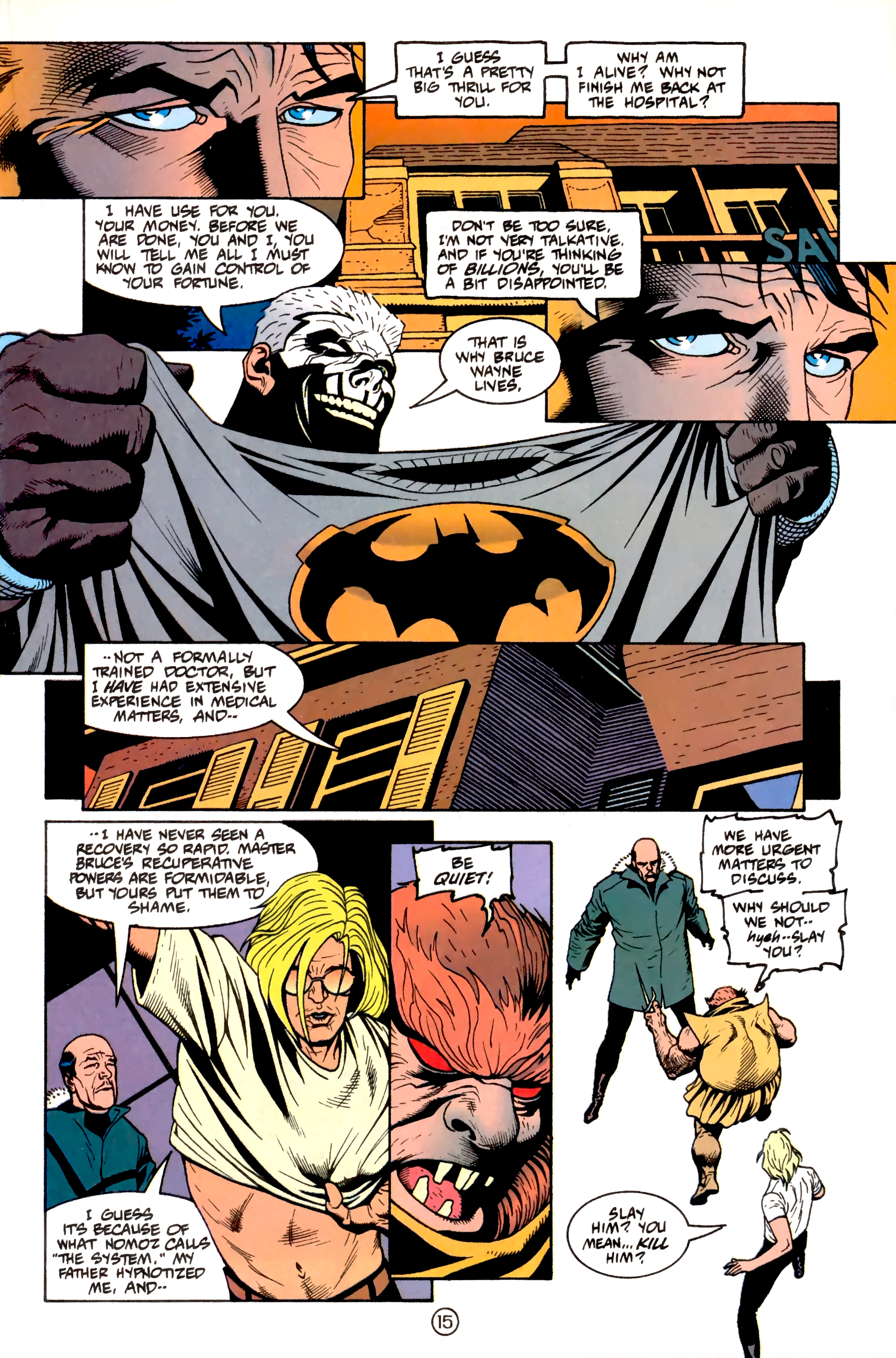 Read online Batman: Sword of Azrael comic -  Issue #3 - 15
