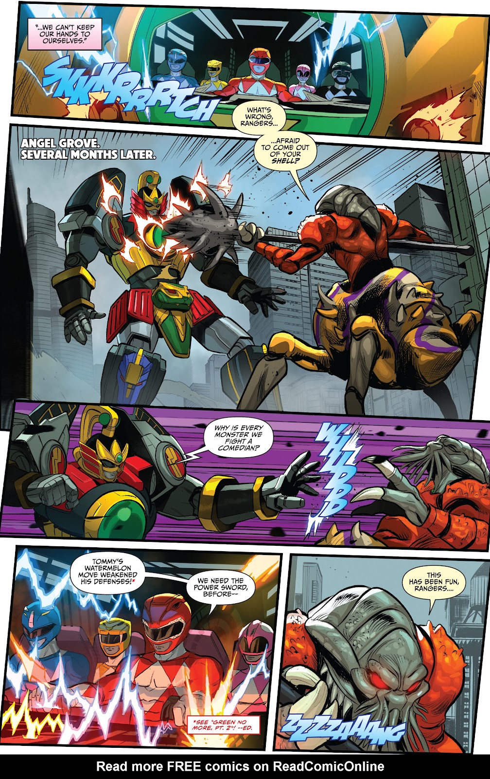 Saban's Go Go Power Rangers issue 21 - Page 8