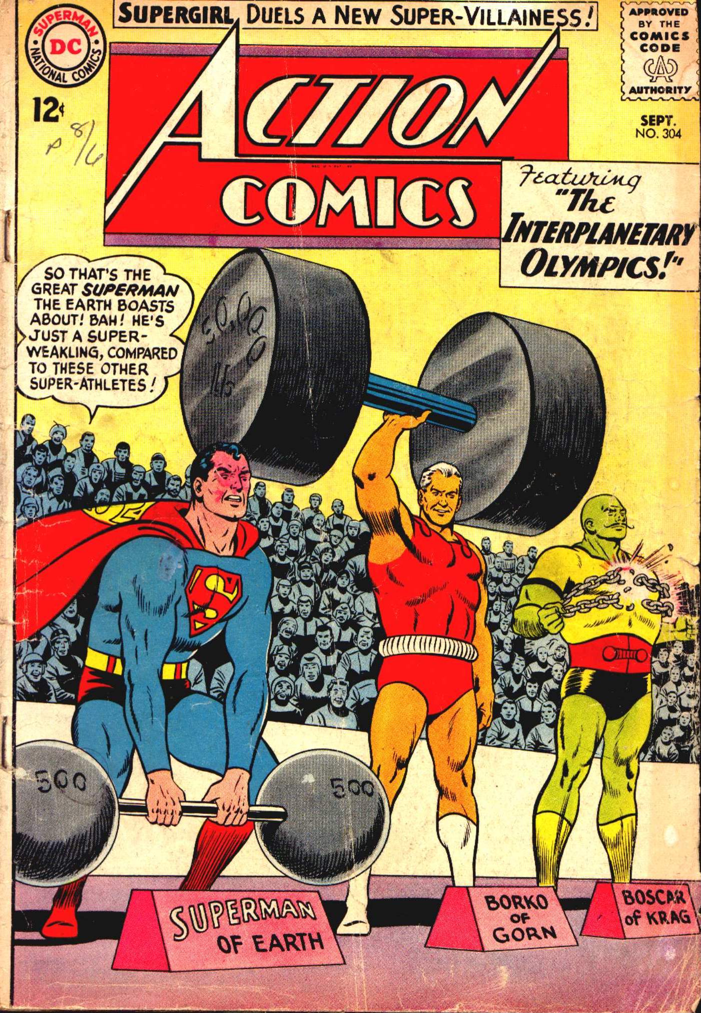 Read online Action Comics (1938) comic -  Issue #304 - 1