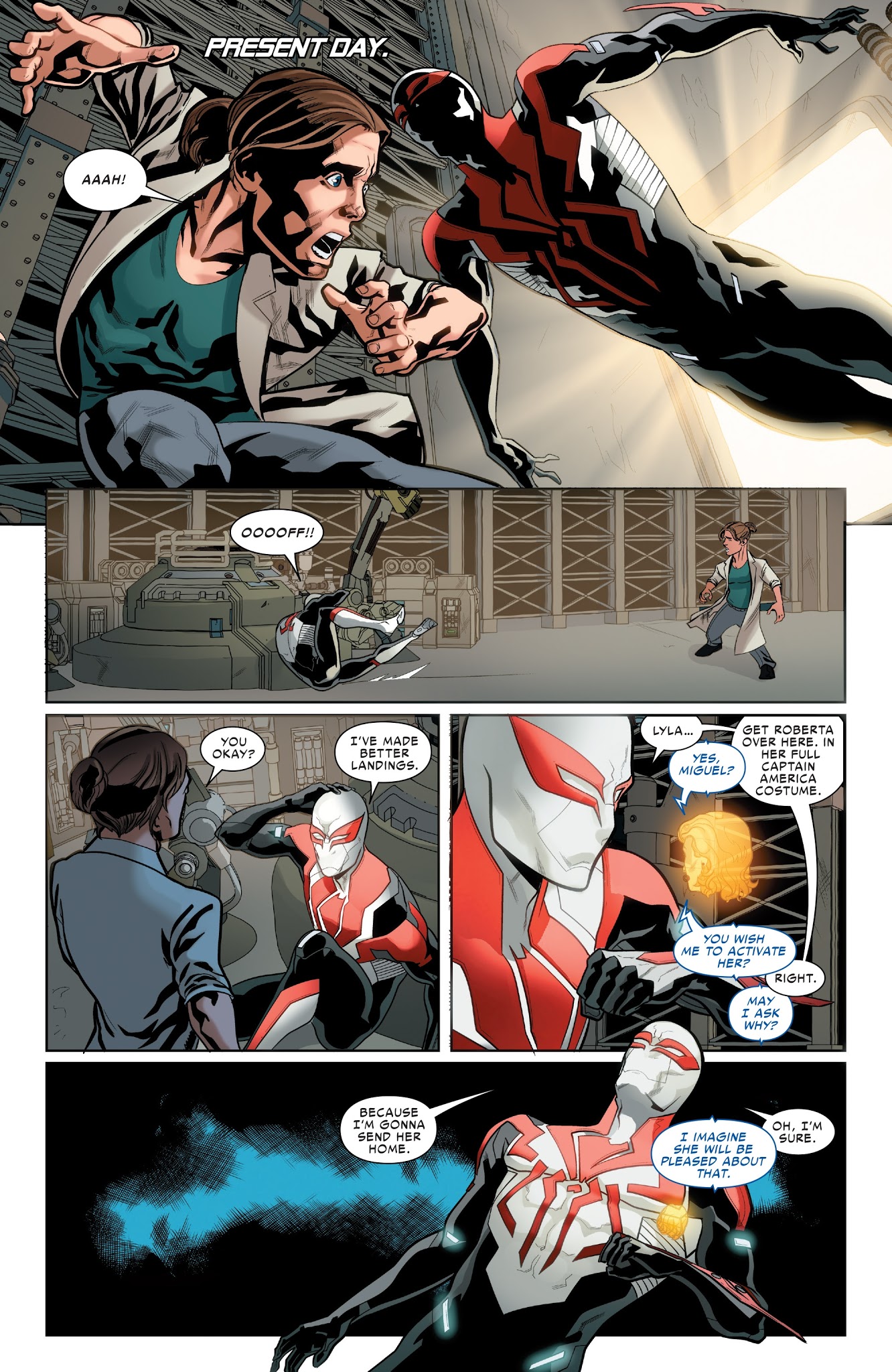 Read online Spider-Man 2099 (2015) comic -  Issue #25 - 8