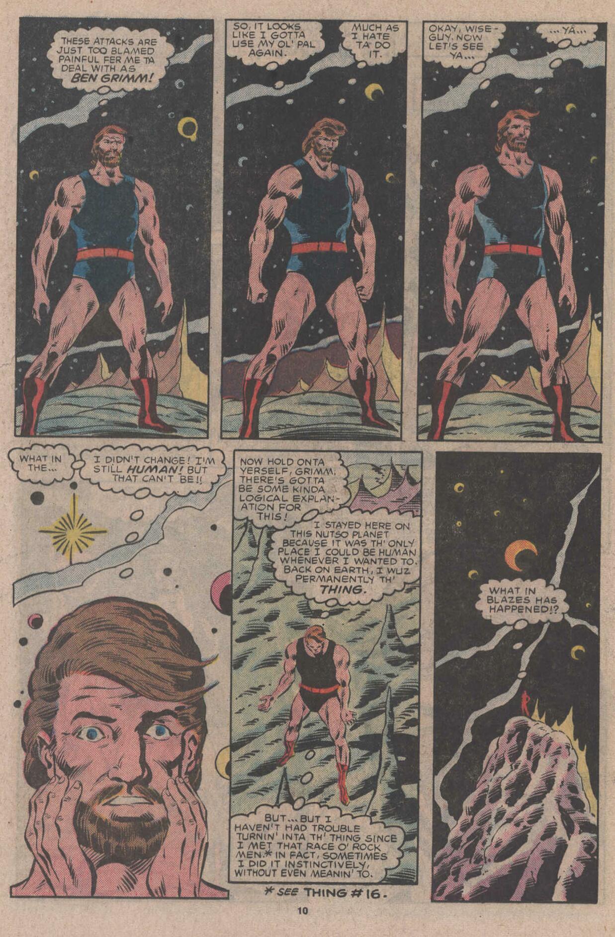 Read online The Thing comic -  Issue #20 - 16