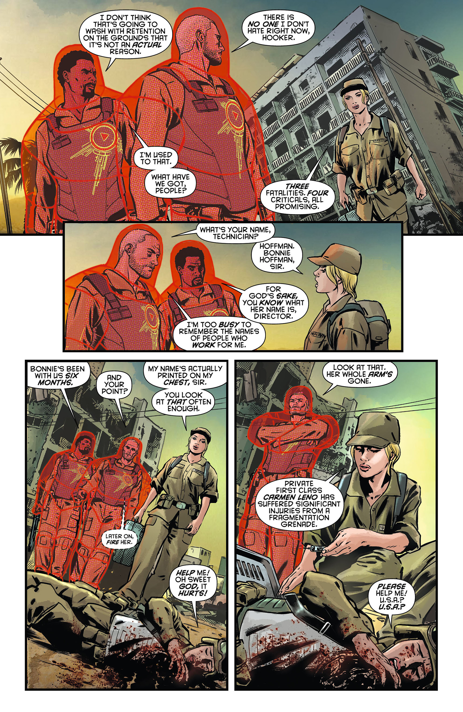 Read online Resurrection Man (2011) comic -  Issue #5 - 8