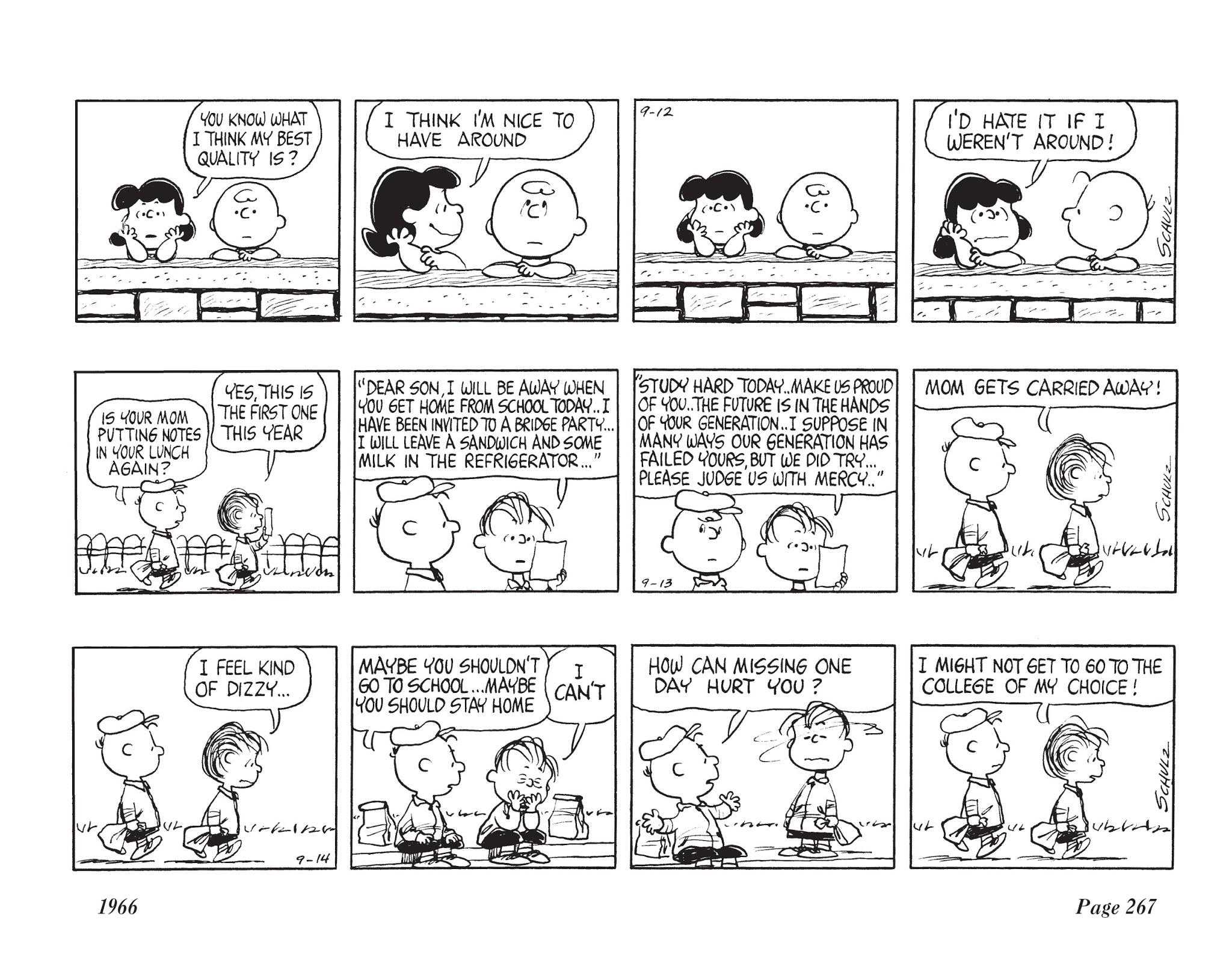 Read online The Complete Peanuts comic -  Issue # TPB 8 - 279