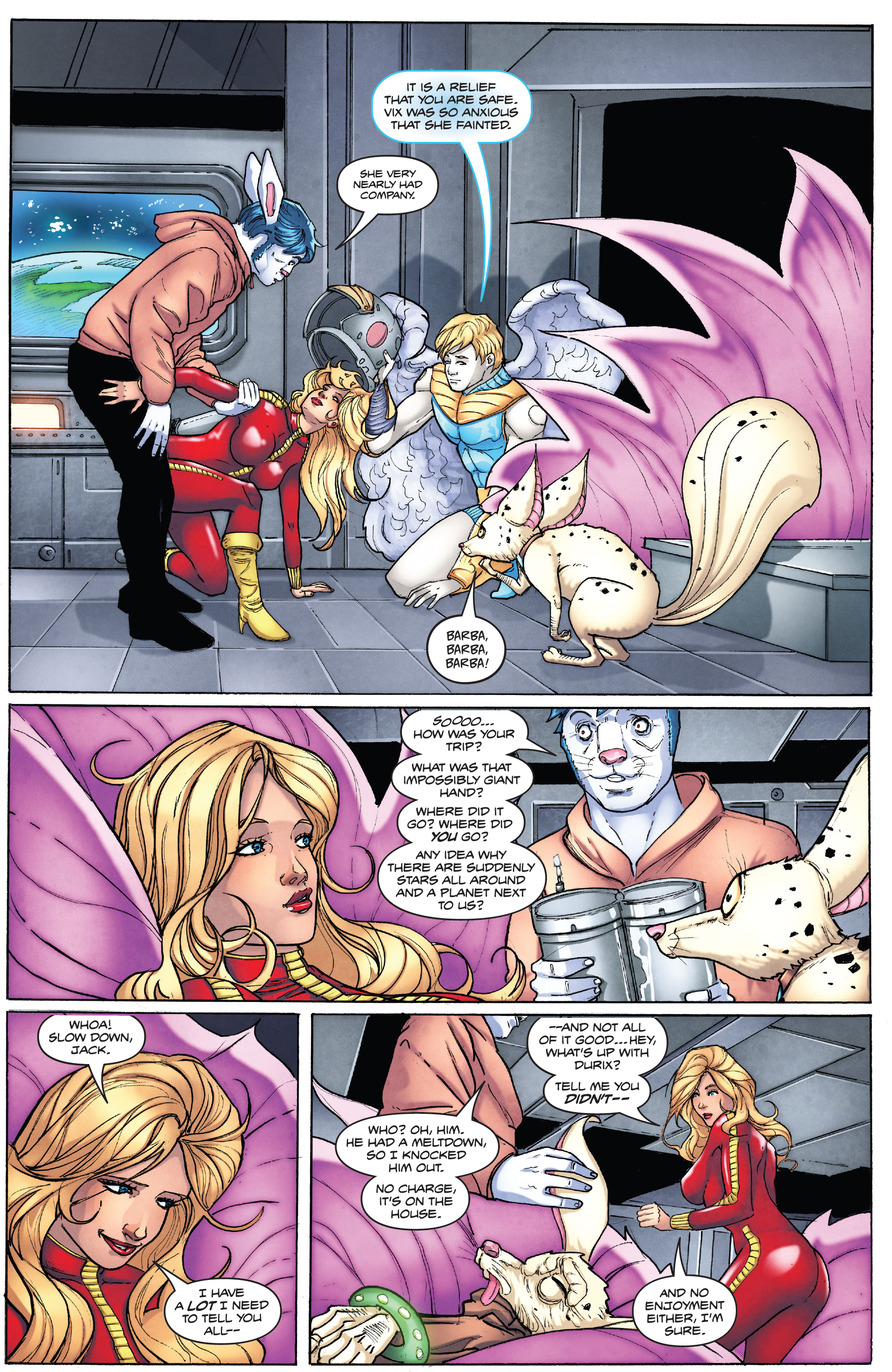 Read online Barbarella: The Center Cannot Hold comic -  Issue #4 - 25