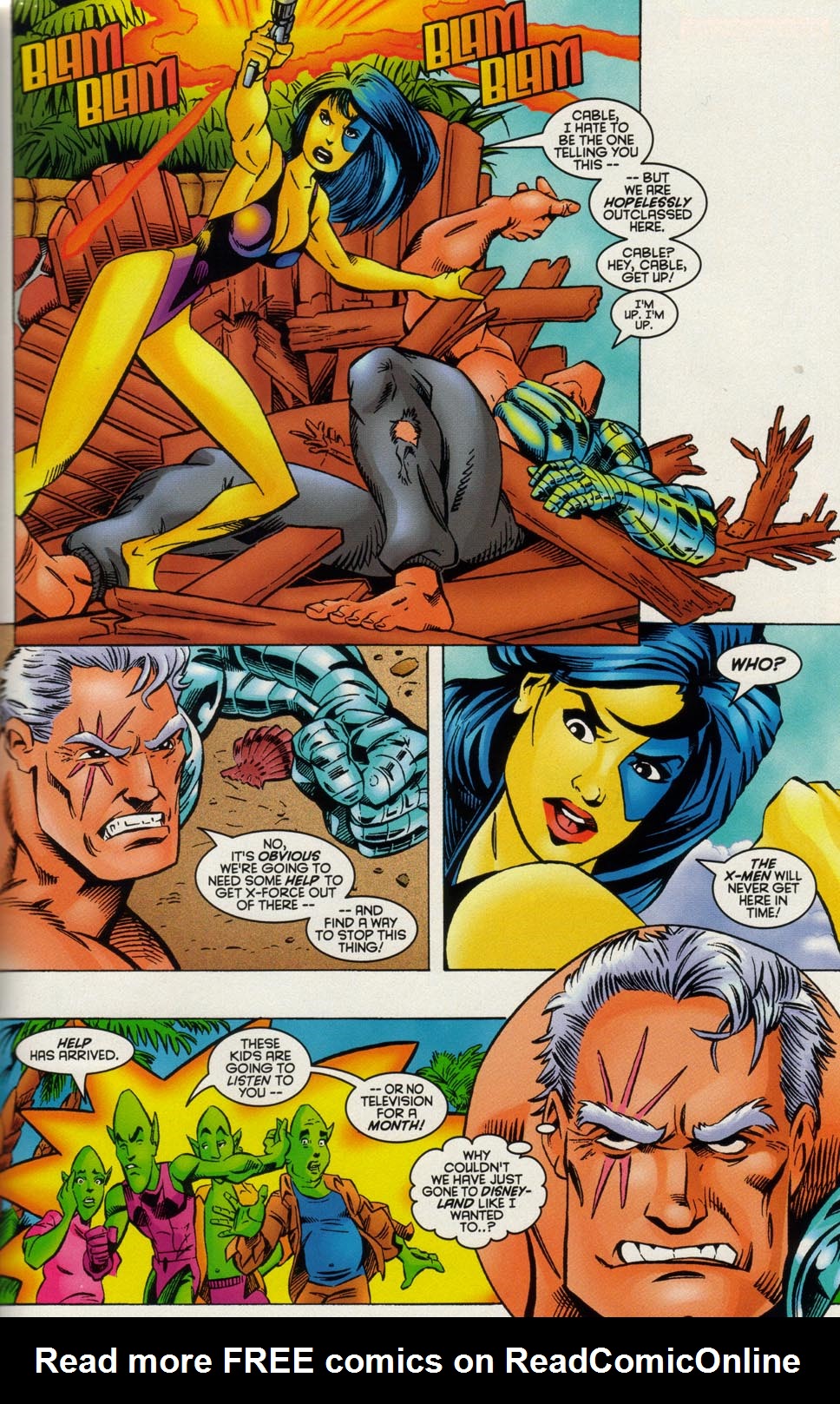 Read online X-Force and Cable '95 comic -  Issue # Full - 33
