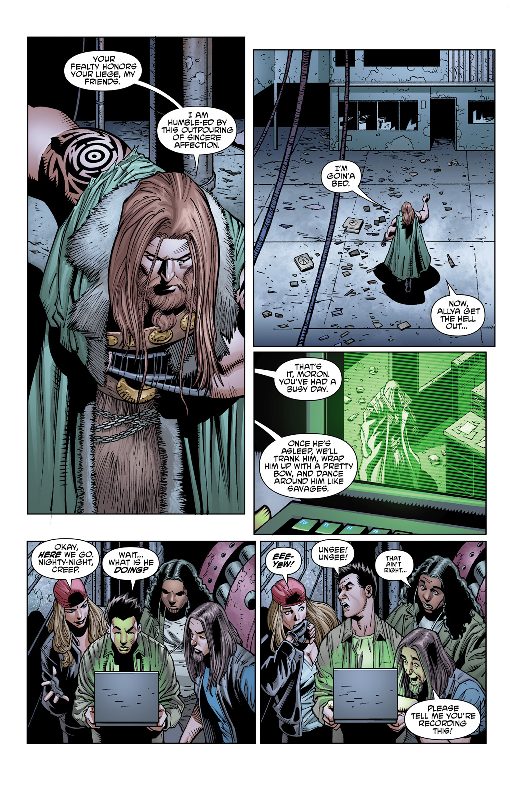 Read online Barb Wire (2015) comic -  Issue #3 - 11