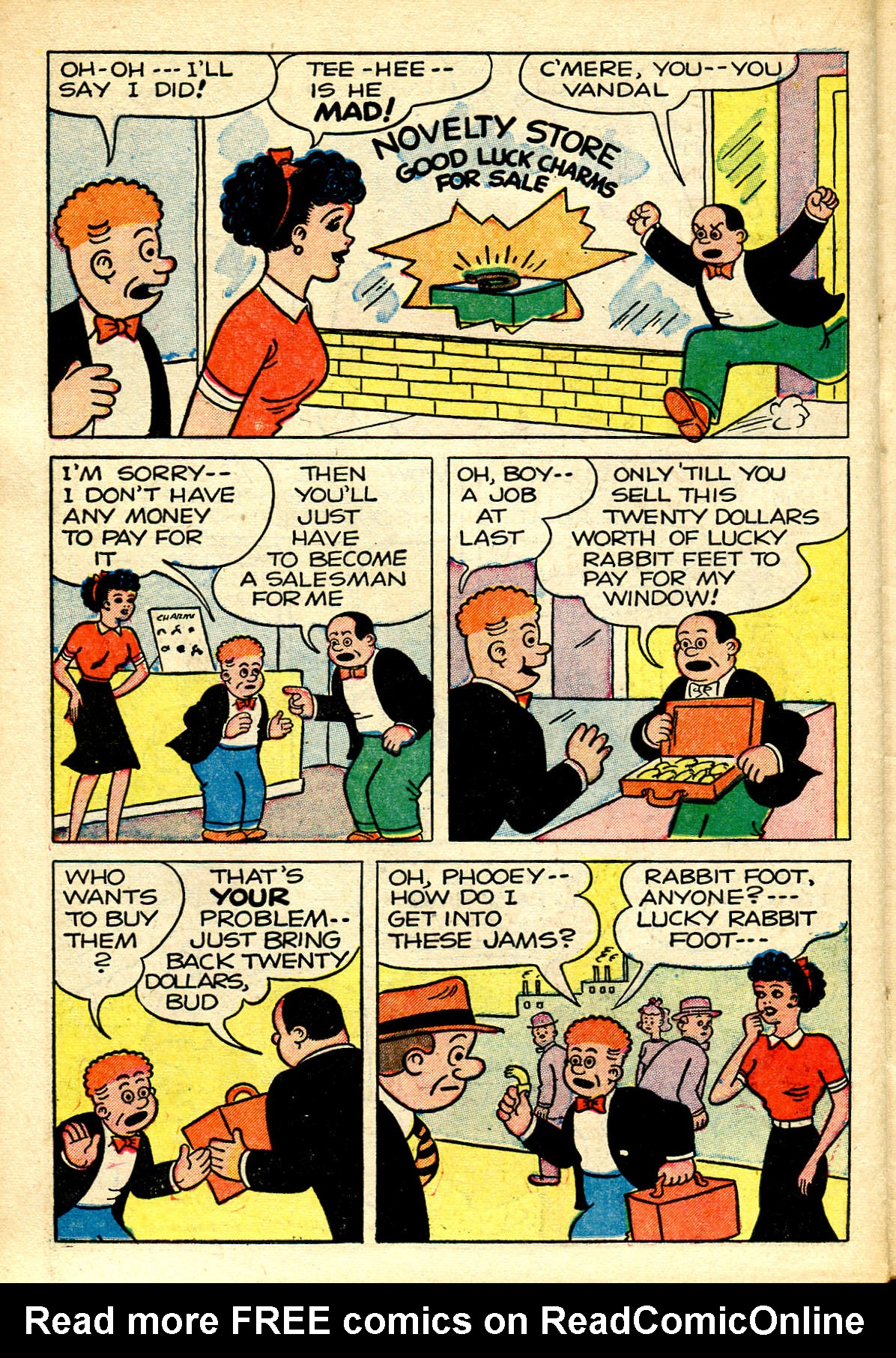 Read online Fritzi Ritz (1953) comic -  Issue #34 - 19