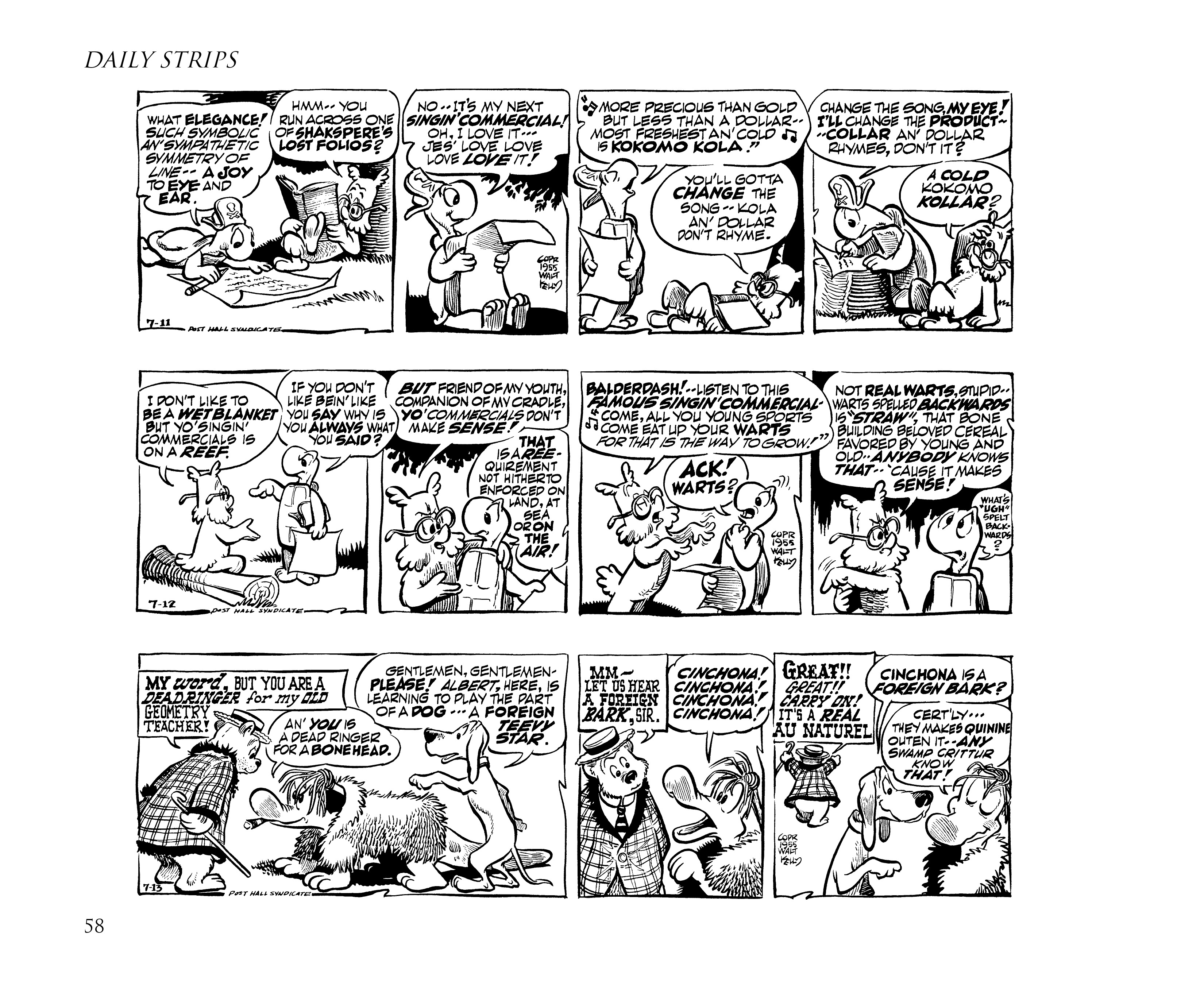 Read online Pogo by Walt Kelly: The Complete Syndicated Comic Strips comic -  Issue # TPB 4 (Part 1) - 70