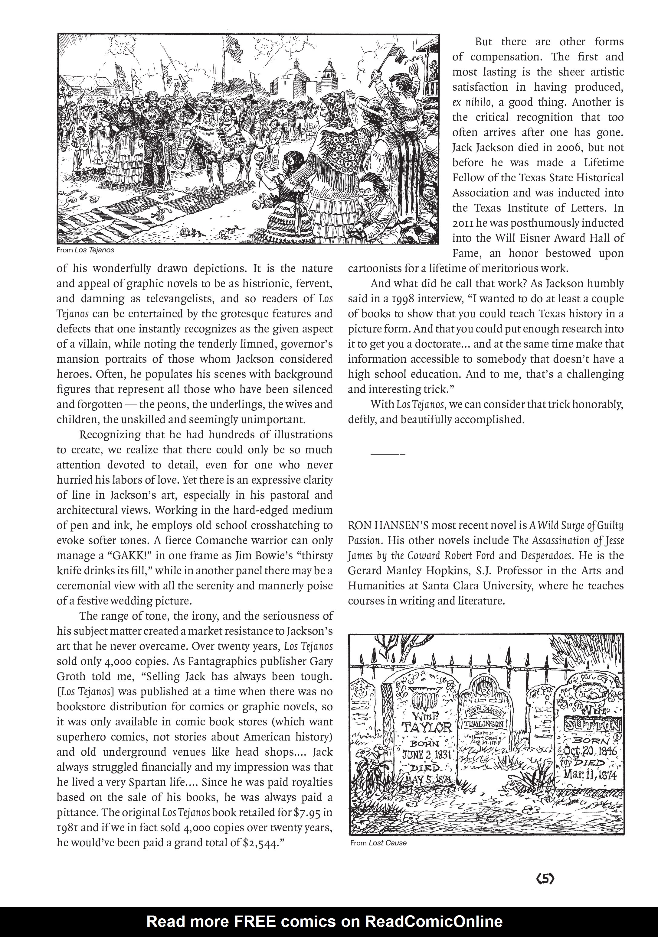 Read online Jack Jackson's American History: Los Tejanos and Lost Cause comic -  Issue # TPB (Part 1) - 9