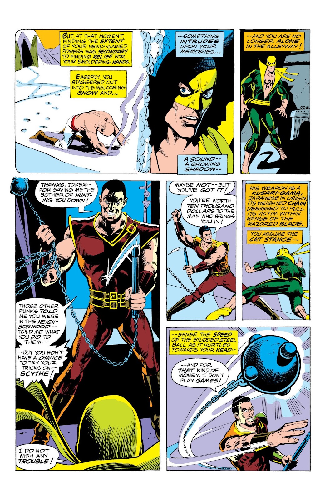 Marvel Masterworks: Iron Fist issue TPB 1 (Part 1) - Page 37