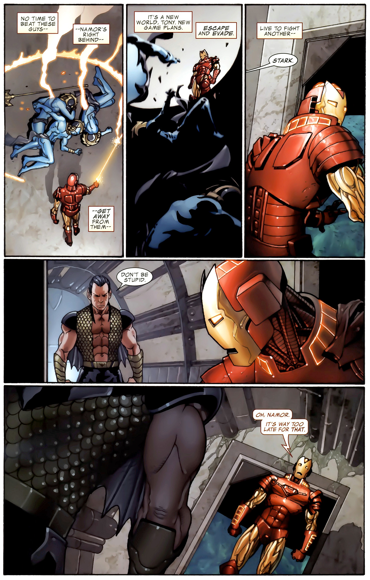 Read online The Invincible Iron Man (2008) comic -  Issue #12 - 16