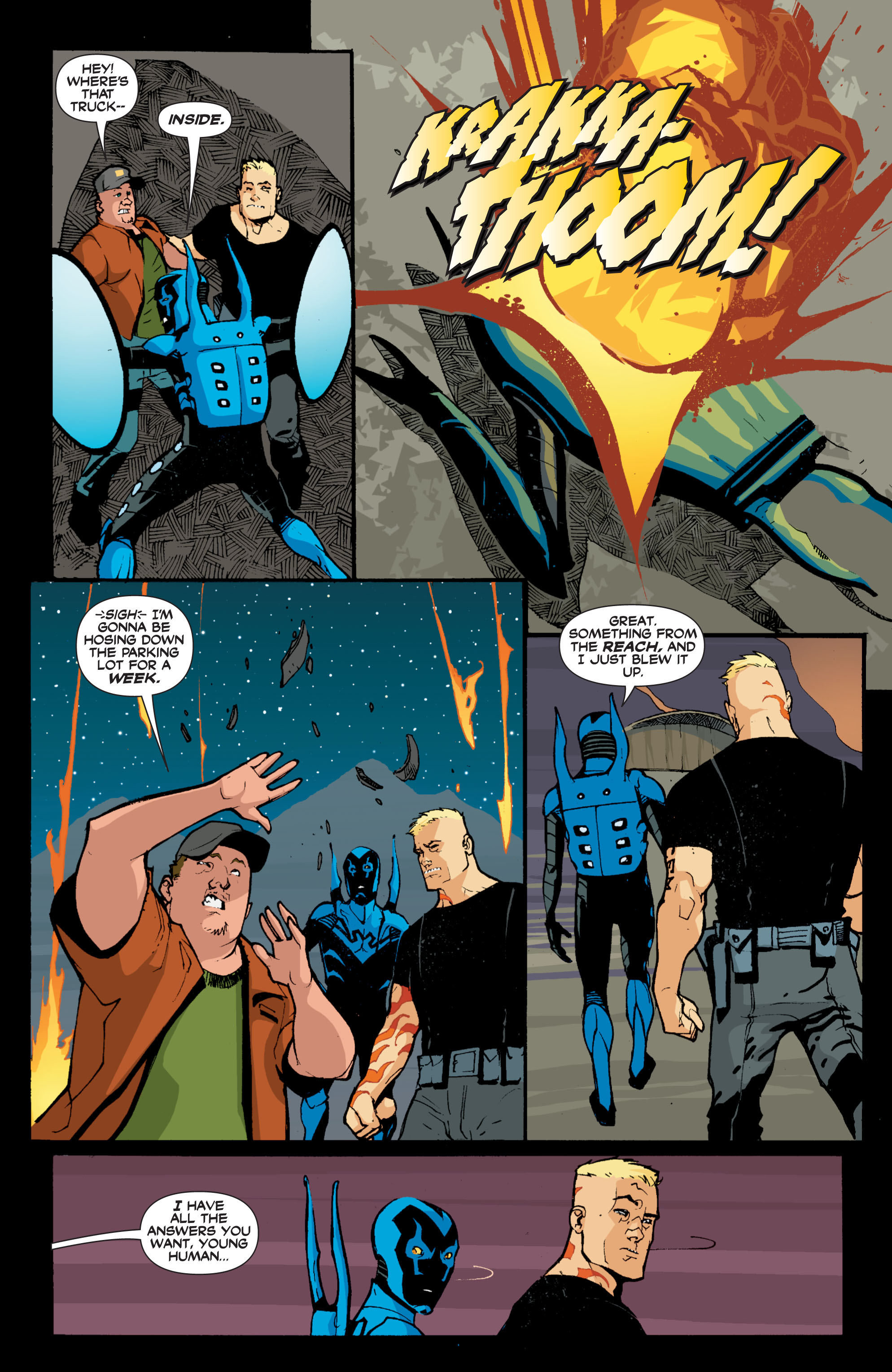 Read online Blue Beetle (2006) comic -  Issue #12 - 21