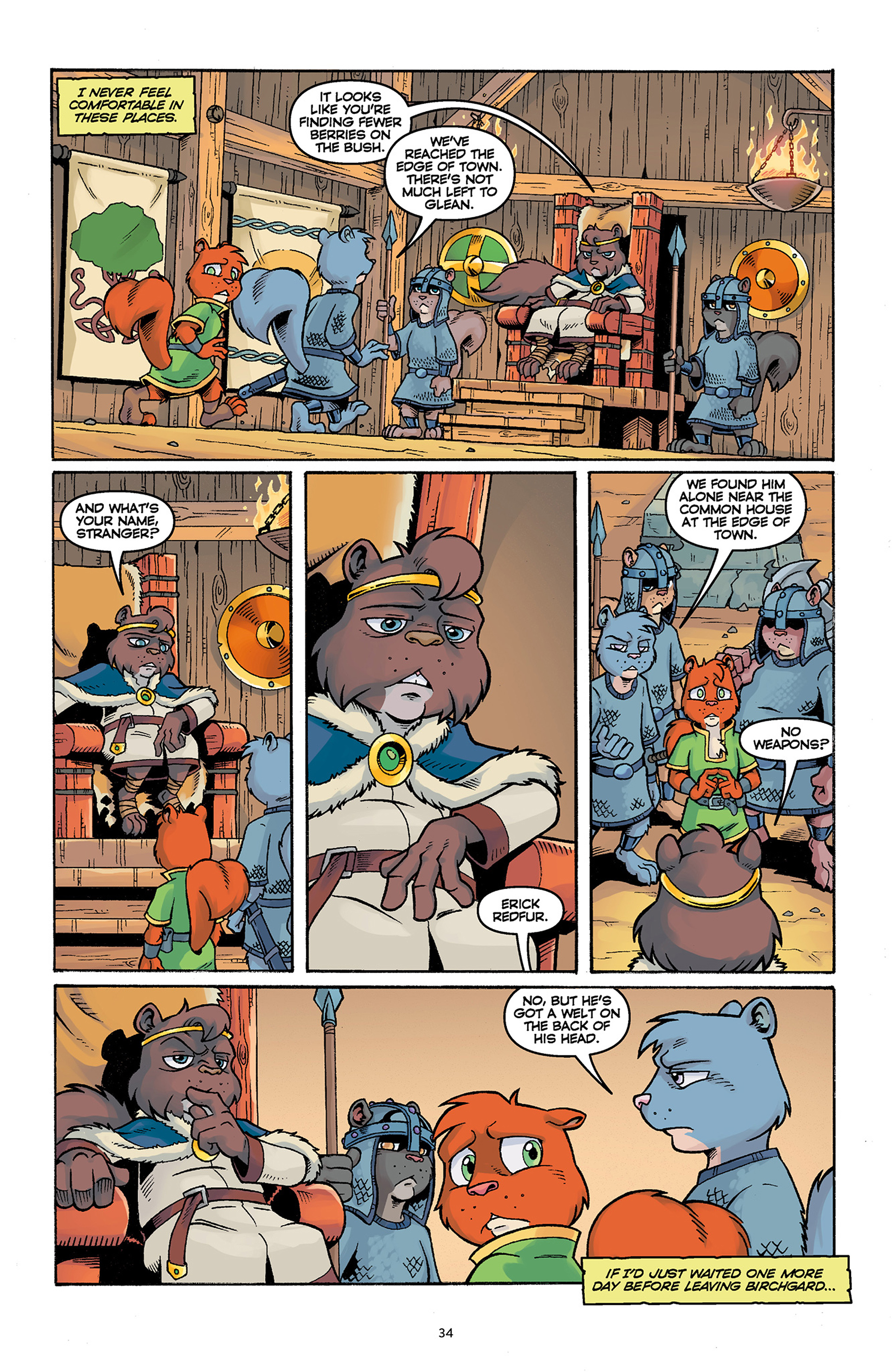 Read online Sons of Ashgard: Ill Met in Elmgard comic -  Issue # TPB (Part 1) - 35