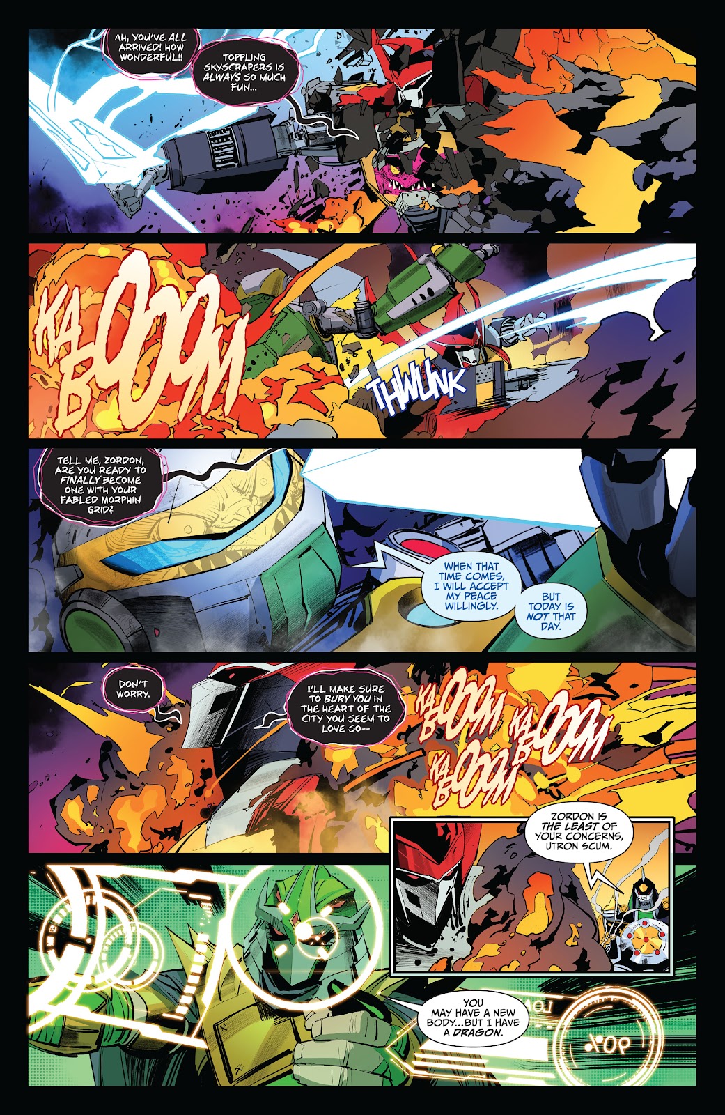 Mighty Morphin Power Rangers/ Teenage Mutant Ninja Turtles II issue 5 - Page 9