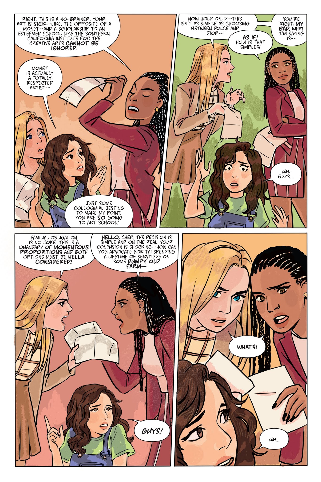 Read online Clueless: Senior Year comic -  Issue # TPB - 66