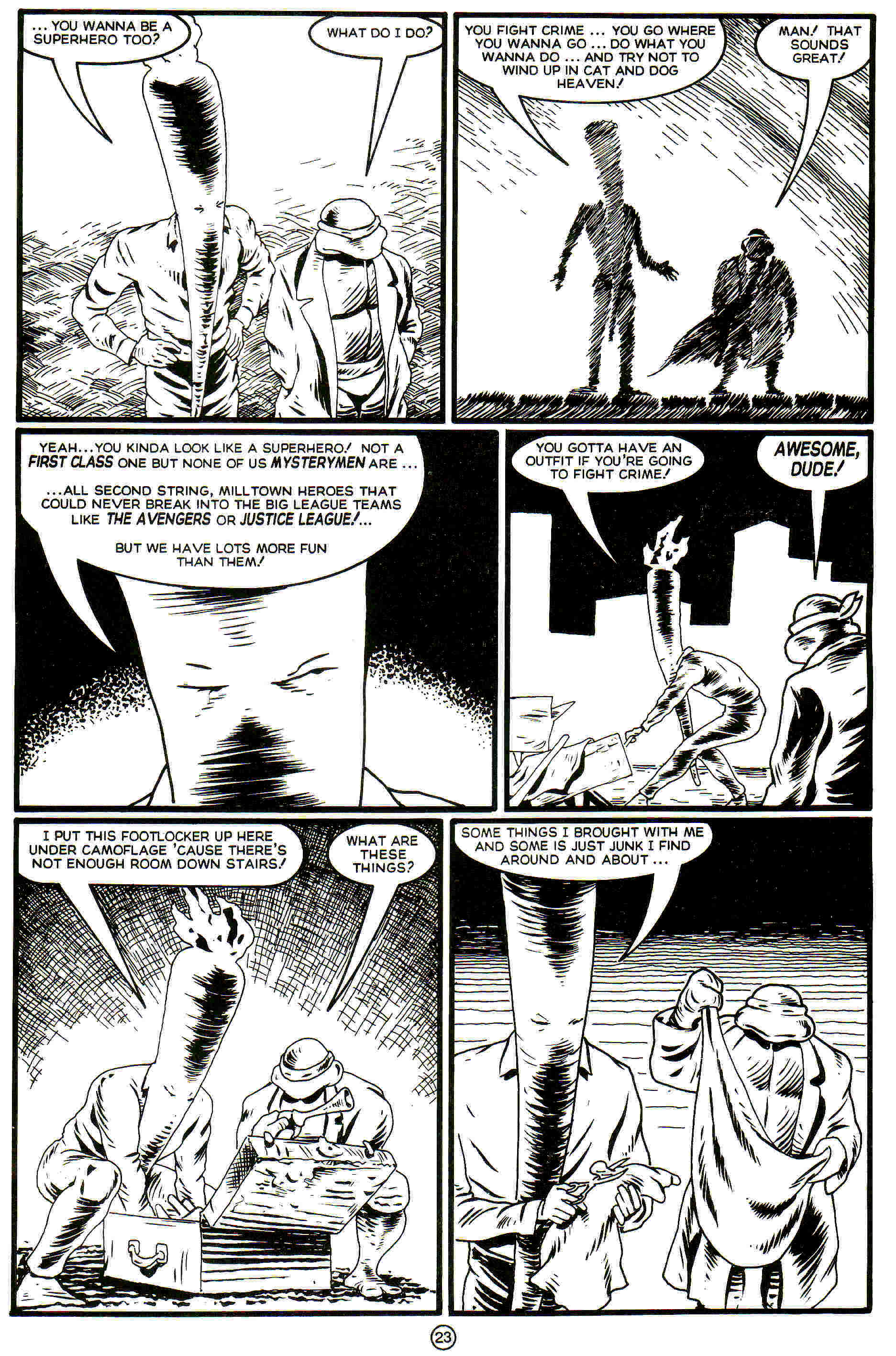 Read online Flaming Carrot Comics (1988) comic -  Issue #25 - 24