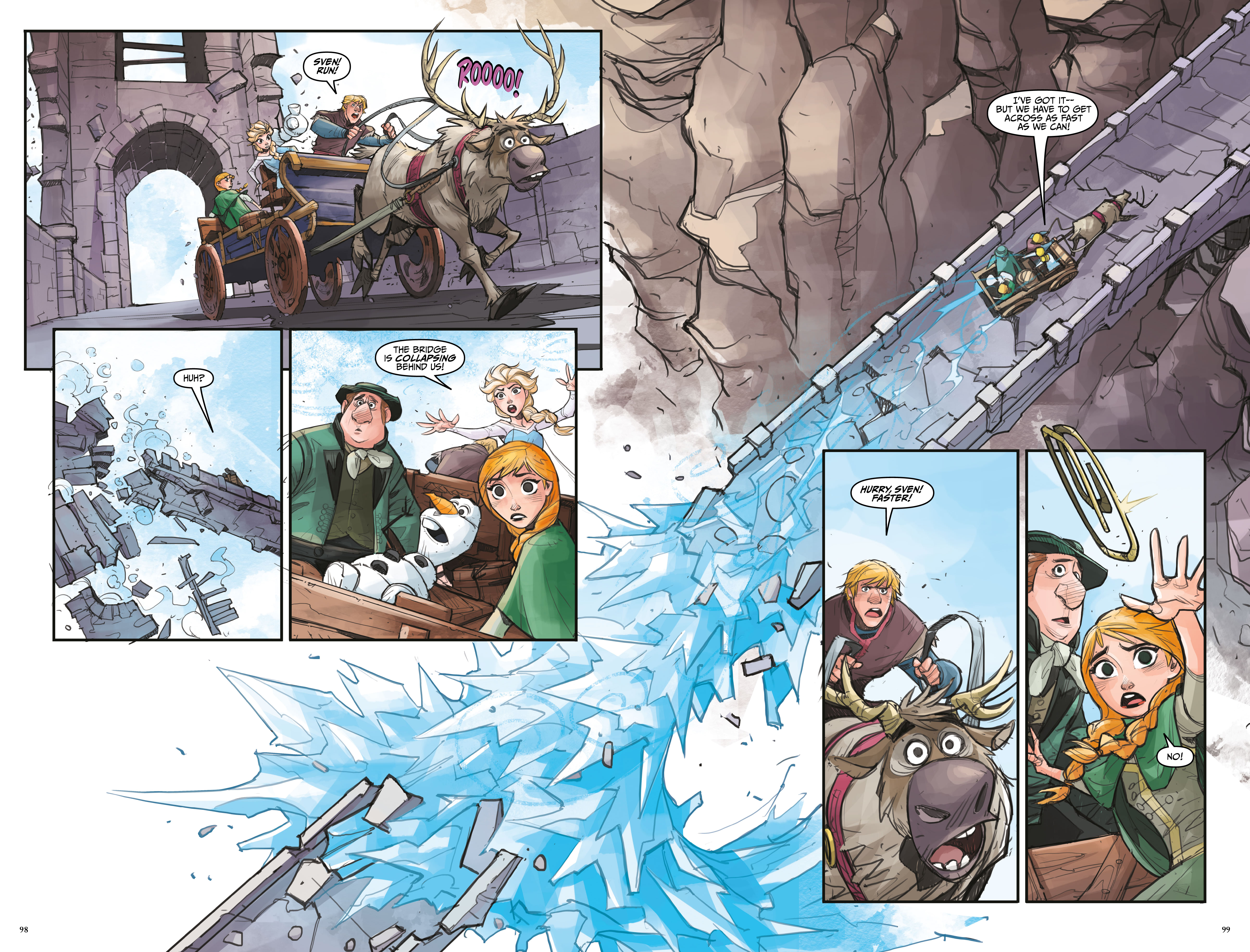 Read online Disney Frozen Library Edition comic -  Issue # TPB (Part 2) - 1