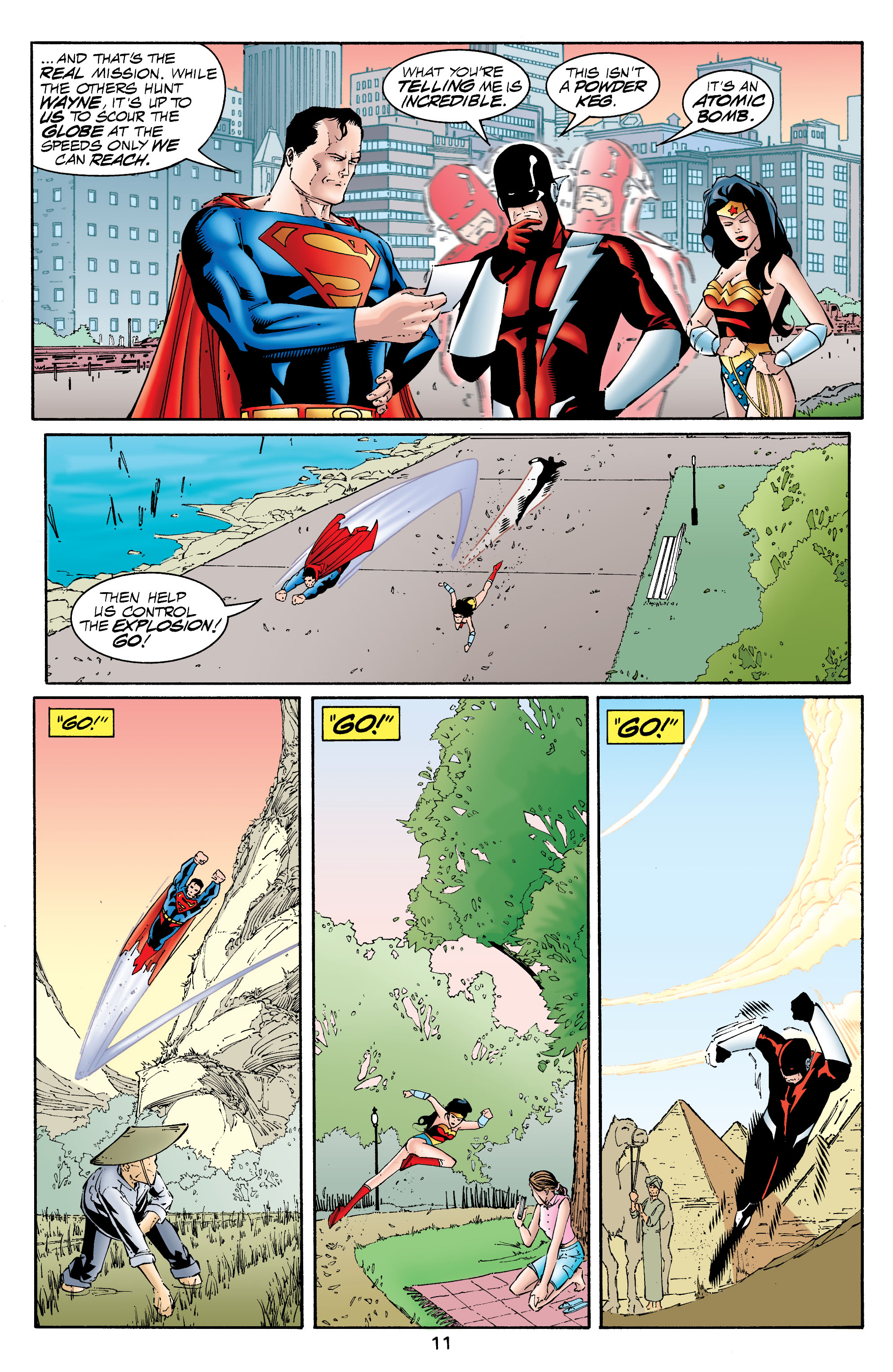 Read online JLA (1997) comic -  Issue #33 - 12