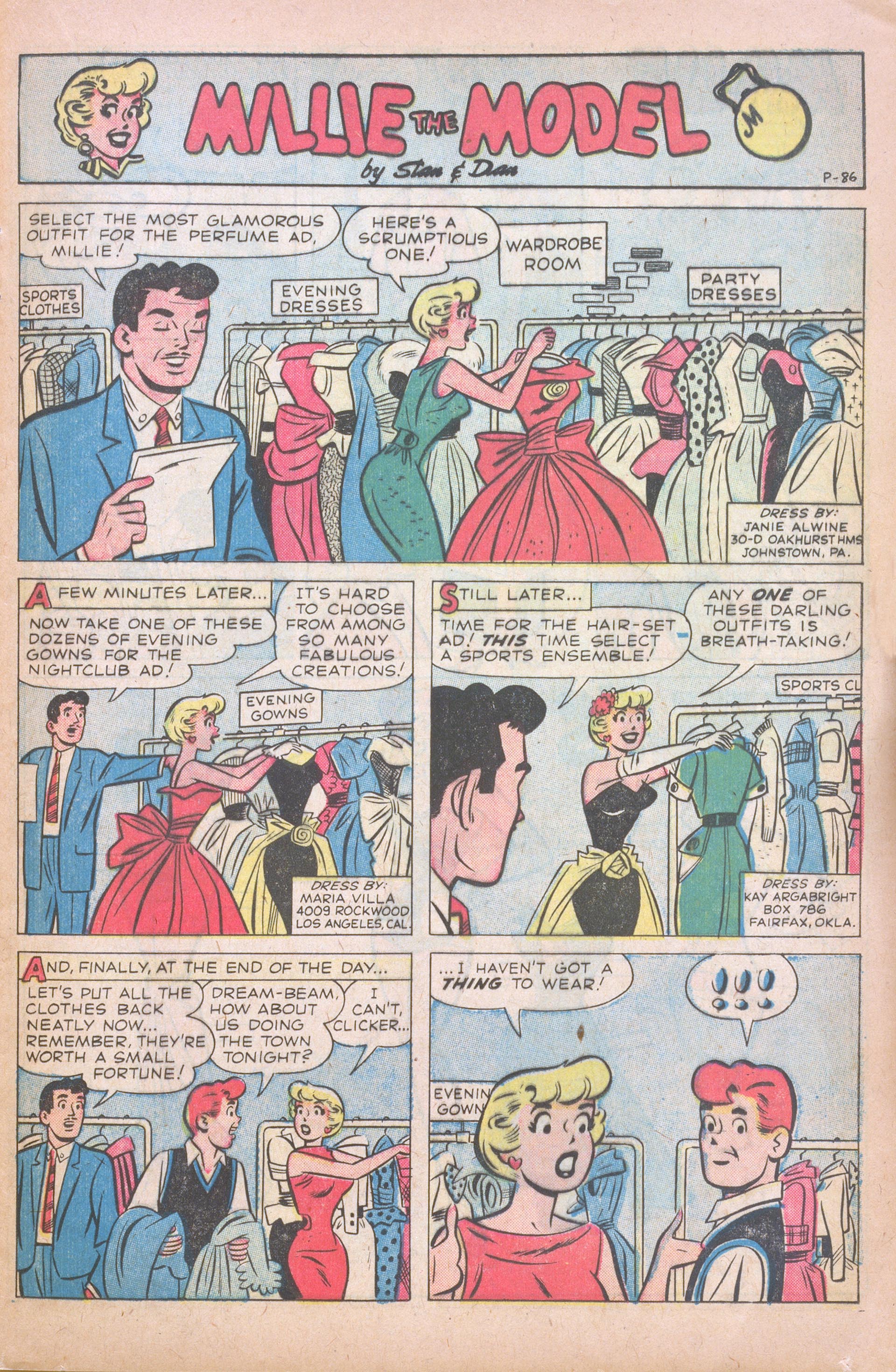 Read online Millie the Model comic -  Issue #85 - 13