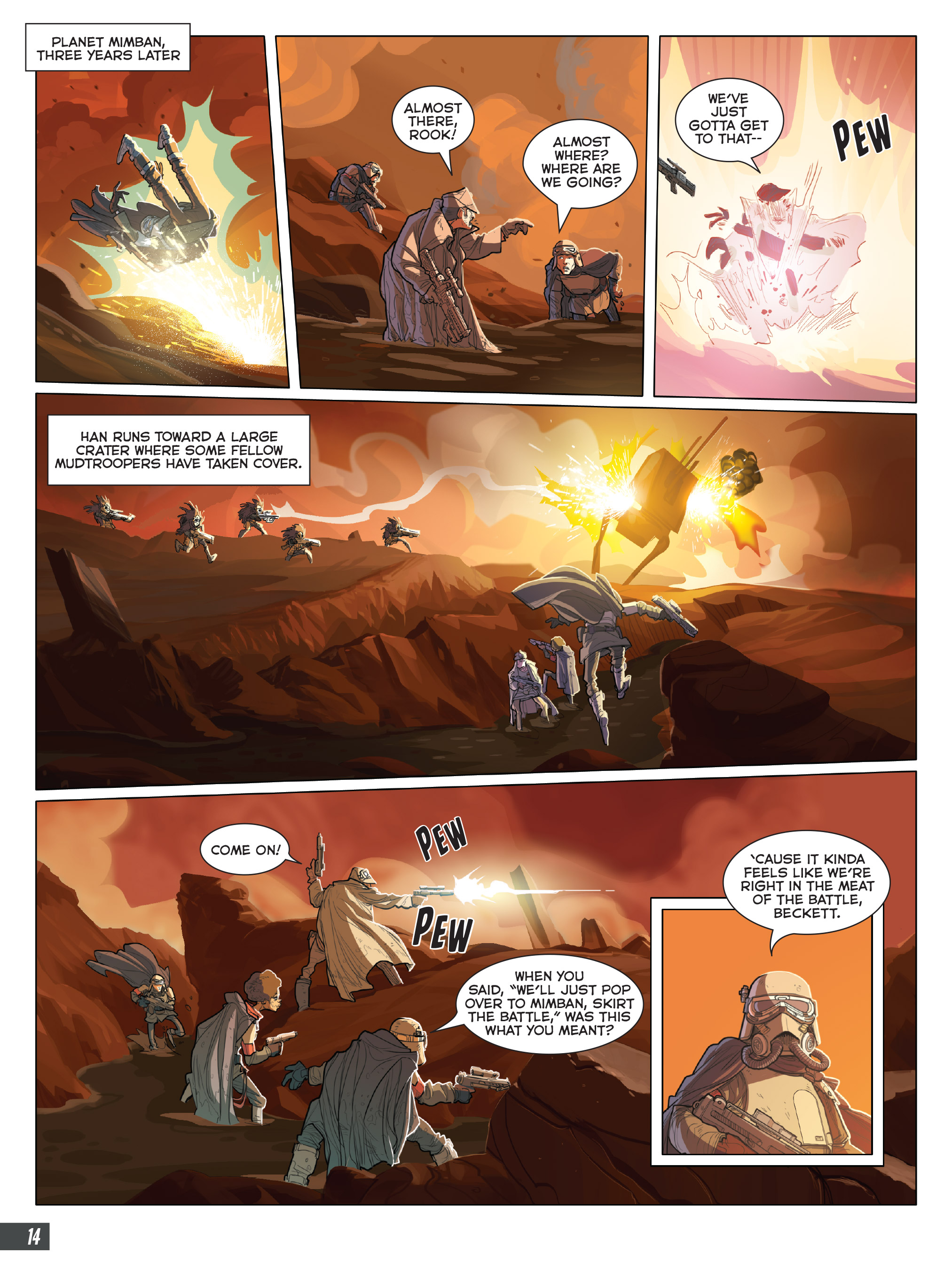 Read online Star Wars: Solo Graphic Novel Adaptation comic -  Issue # TPB - 13