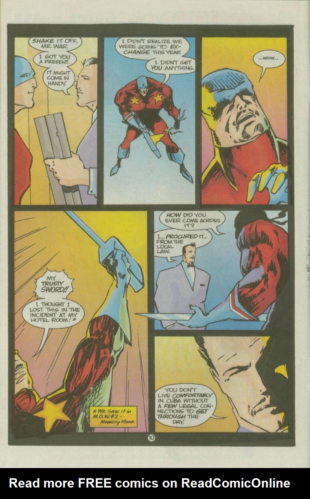 Read online Man of War comic -  Issue #3 - 13