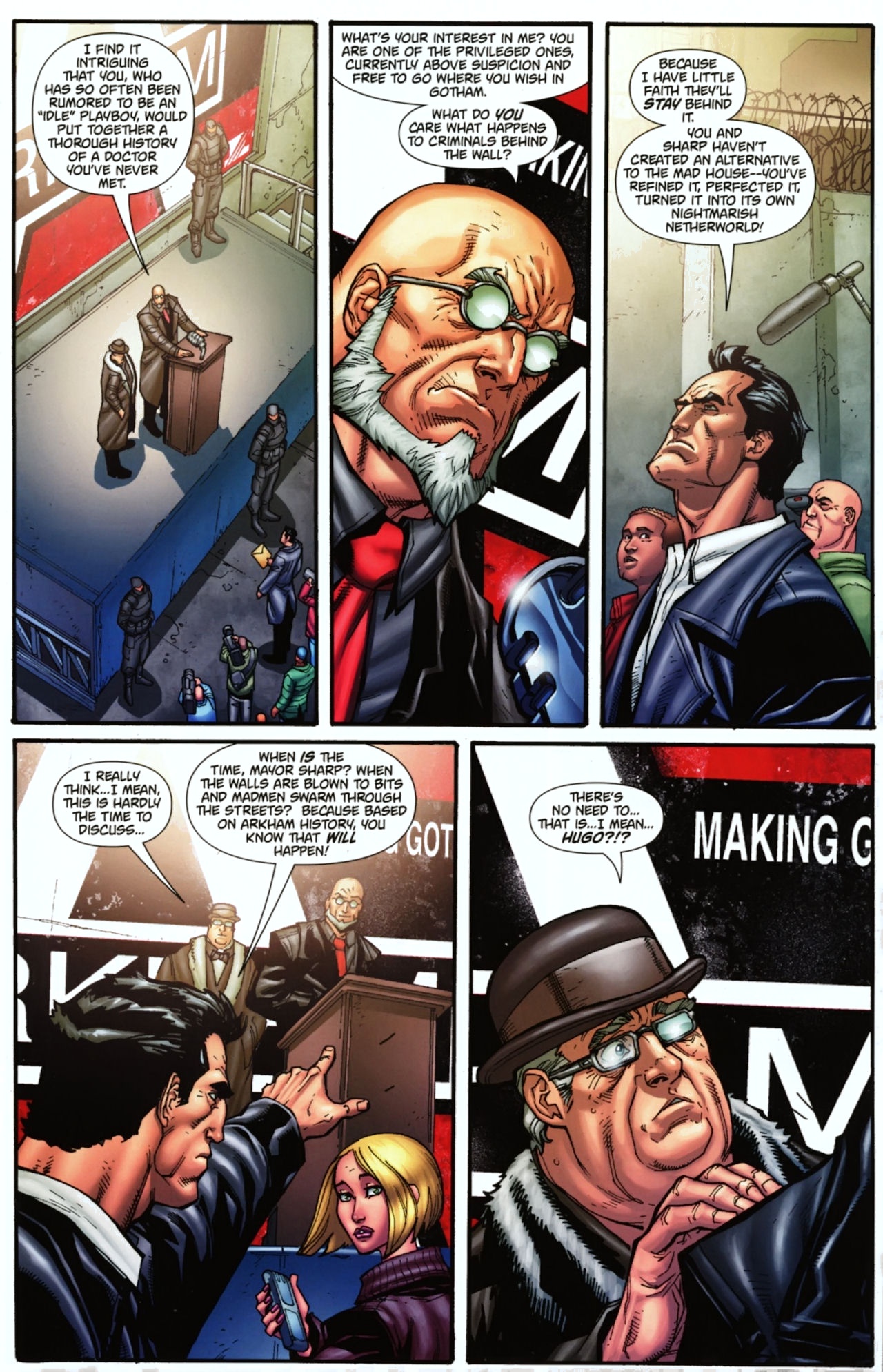 Read online Batman: Arkham City comic -  Issue #5 - 8