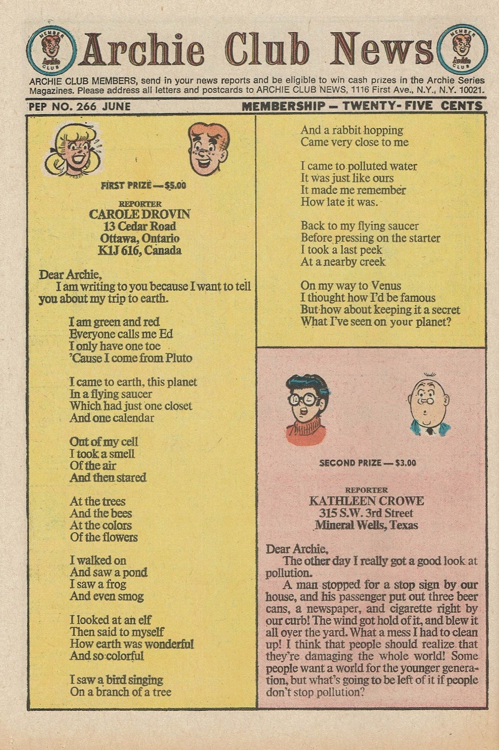 Read online Pep Comics comic -  Issue #266 - 29