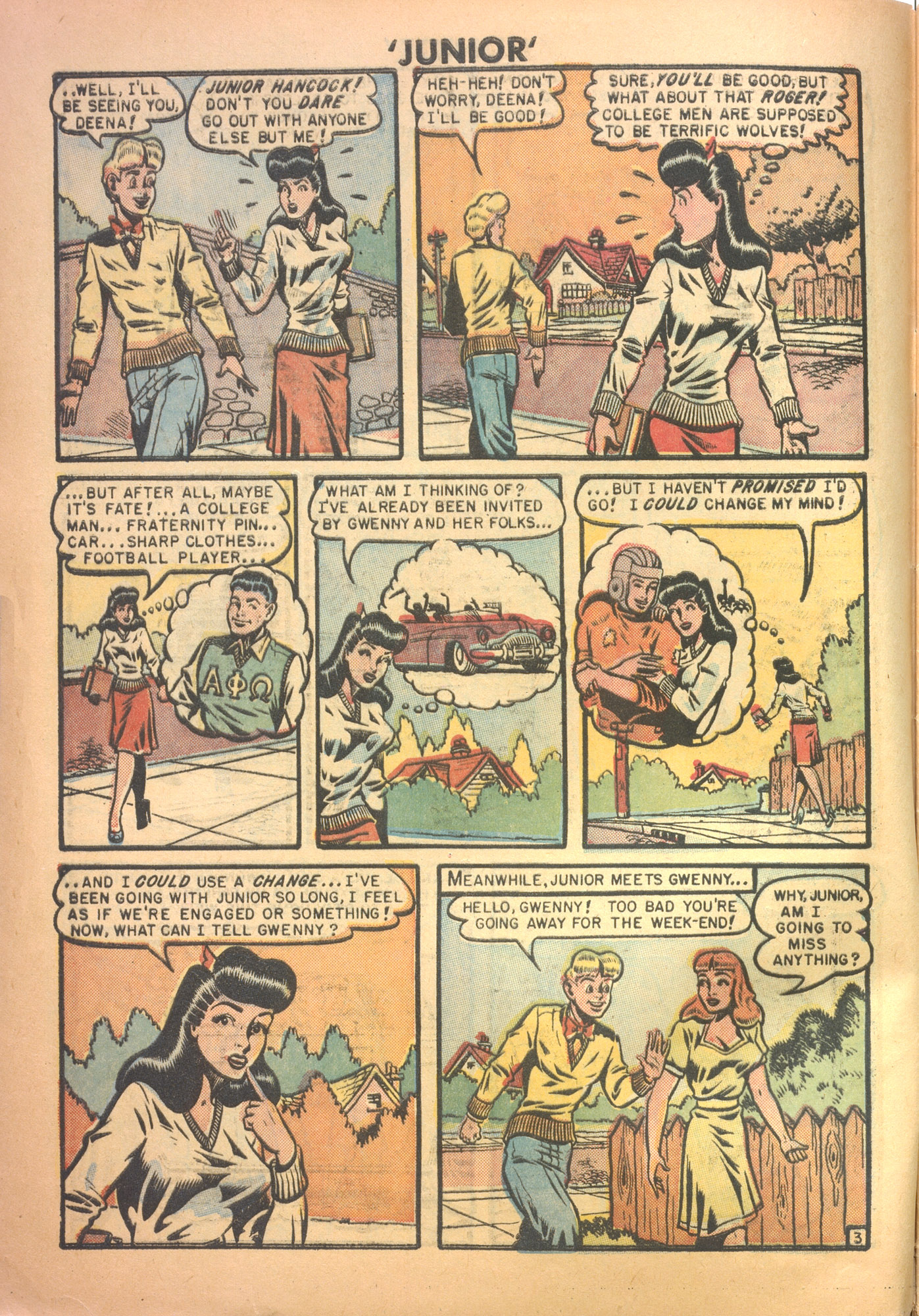 Read online Junior (1947) comic -  Issue #15 - 4