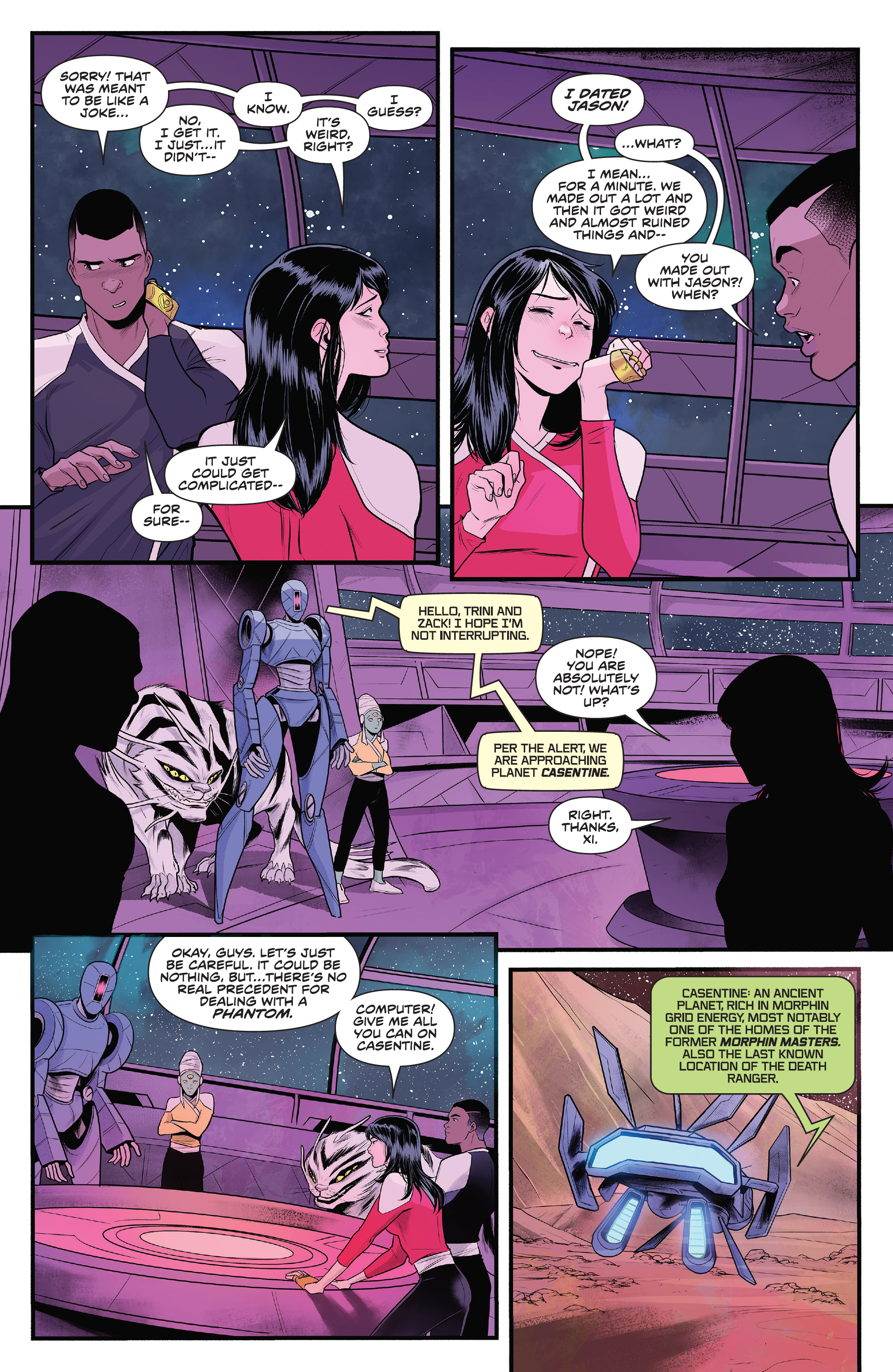 Read online Mighty Morphin Power Rangers comic -  Issue #105 - 5