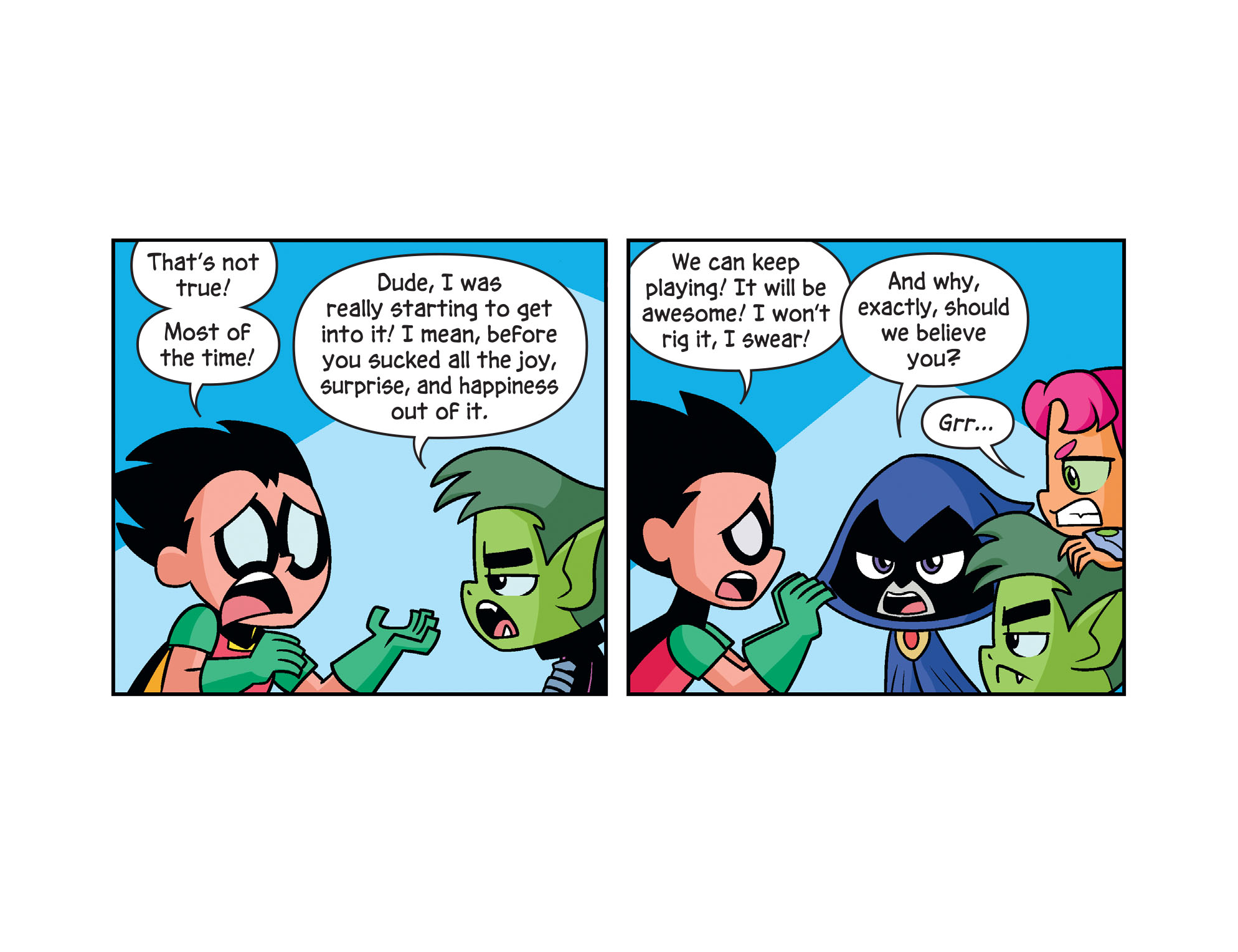 Read online Teen Titans Go! Roll With It! comic -  Issue #5 - 25