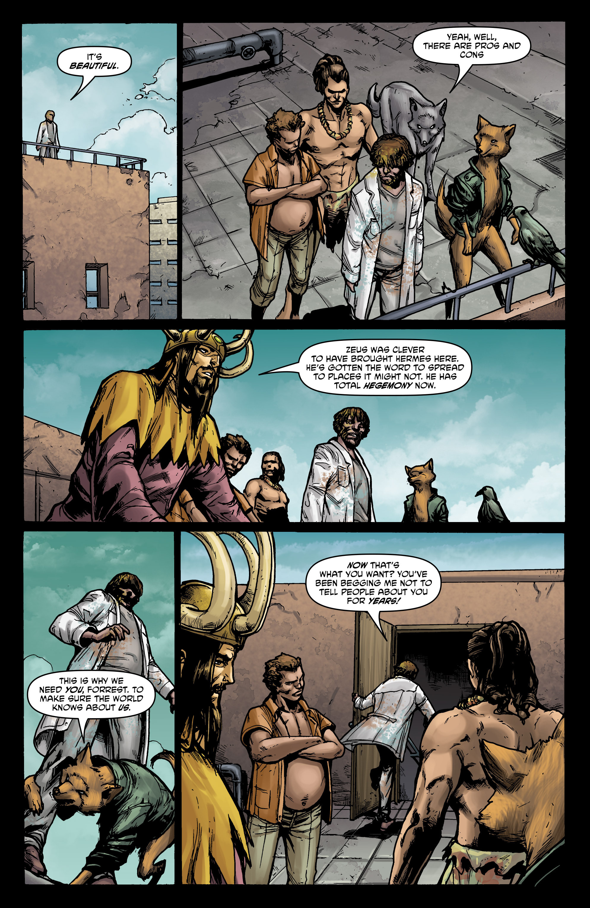 Read online God Is Dead comic -  Issue #41 - 8