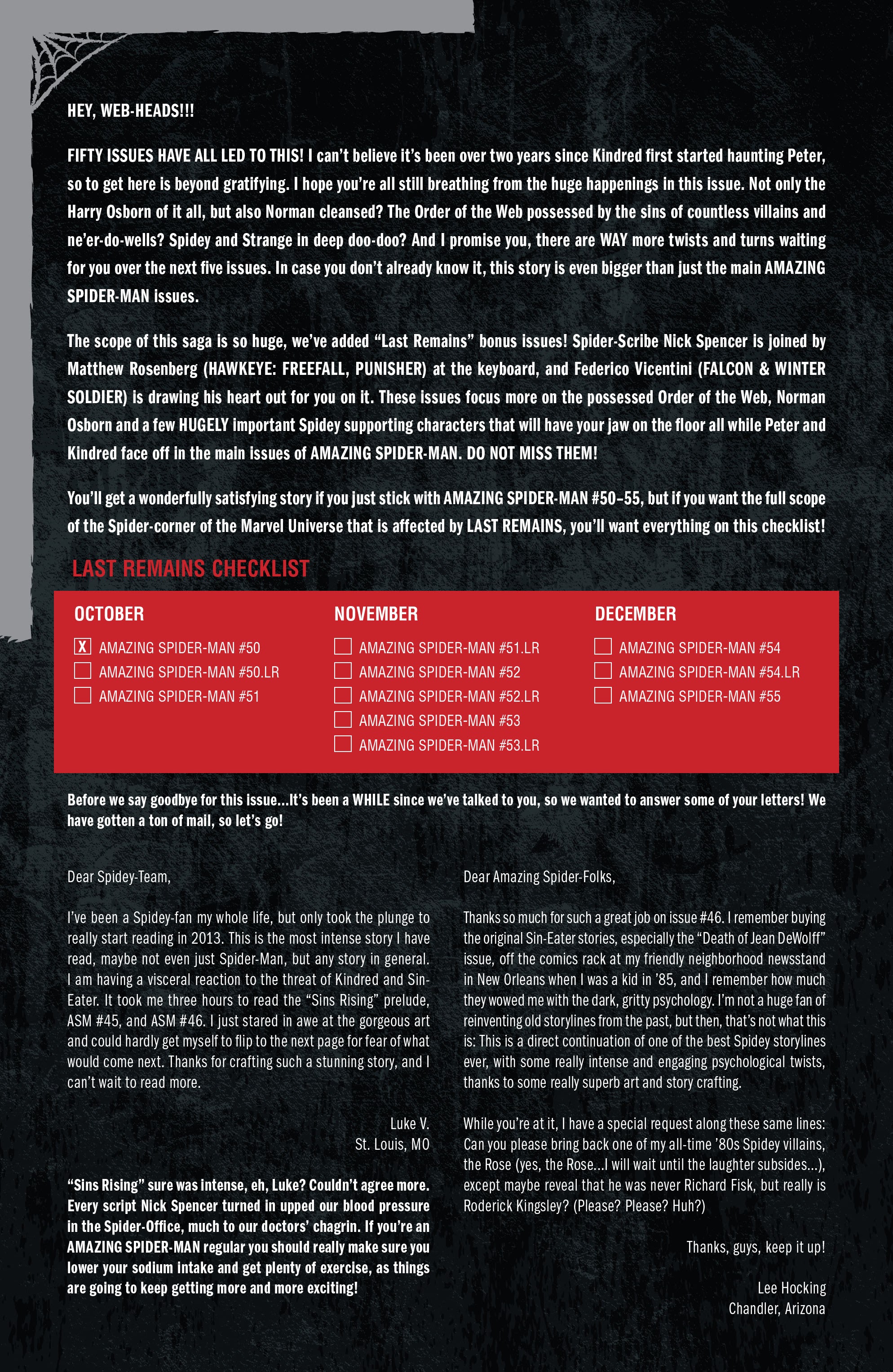 Read online The Amazing Spider-Man (2018) comic -  Issue #50 - 42