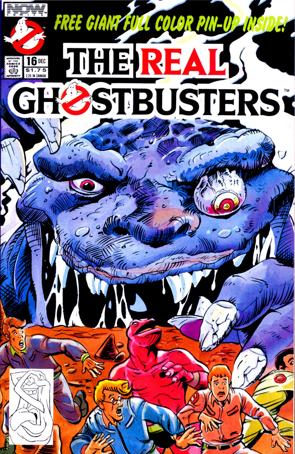 Read online Real Ghostbusters comic -  Issue #16 - 1