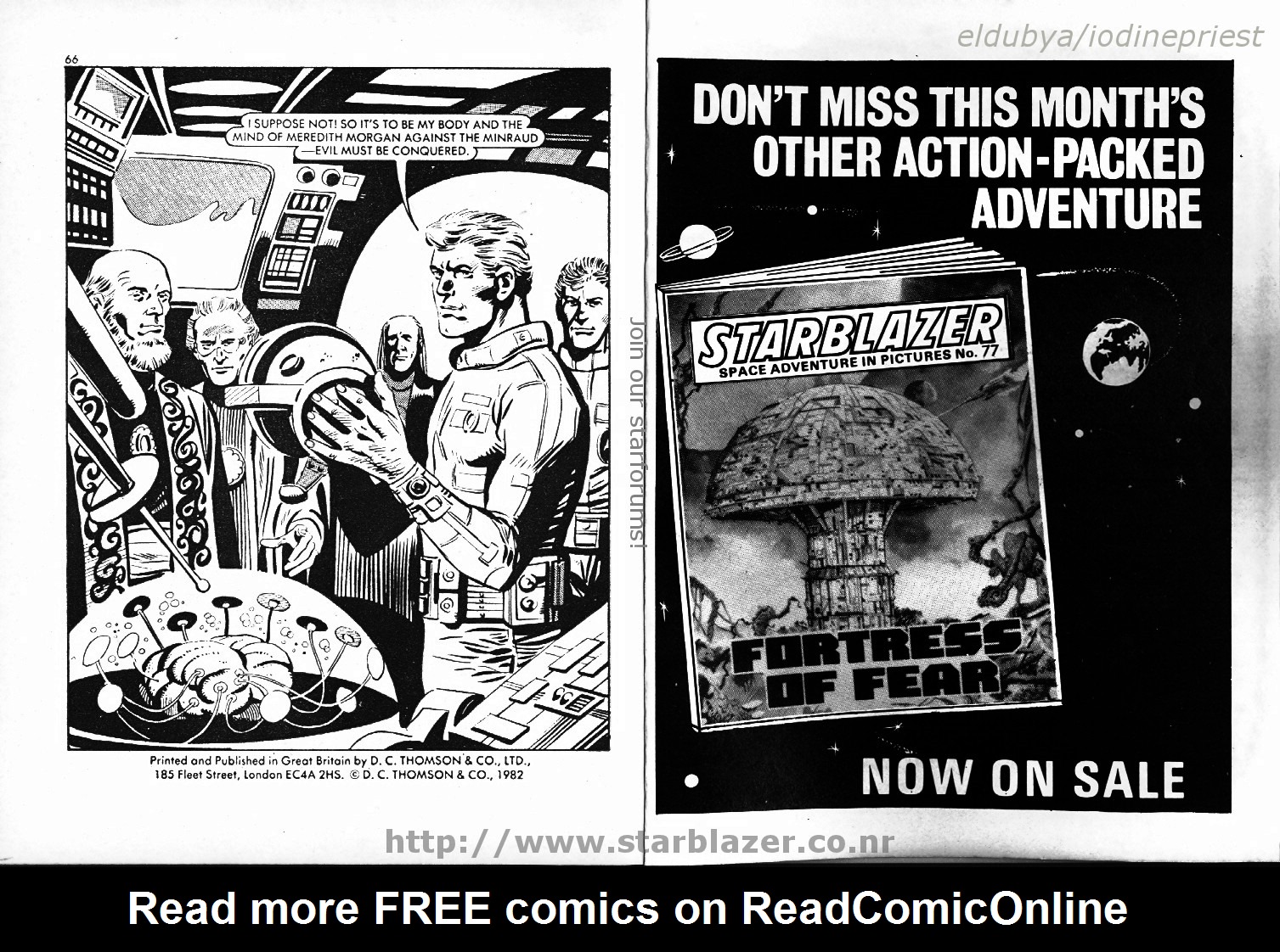 Read online Starblazer comic -  Issue #76 - 35
