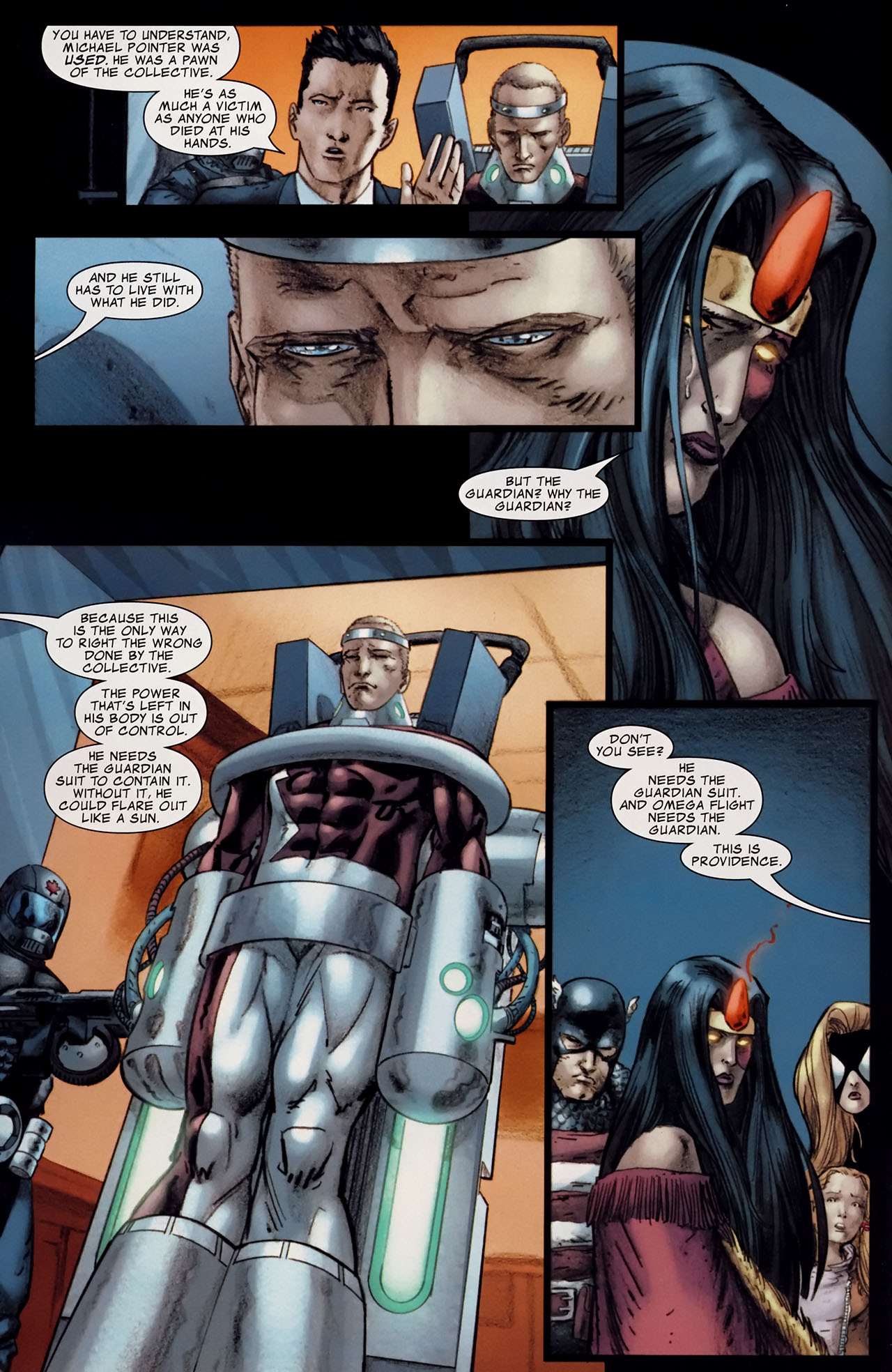 Read online Omega Flight comic -  Issue #3 - 6