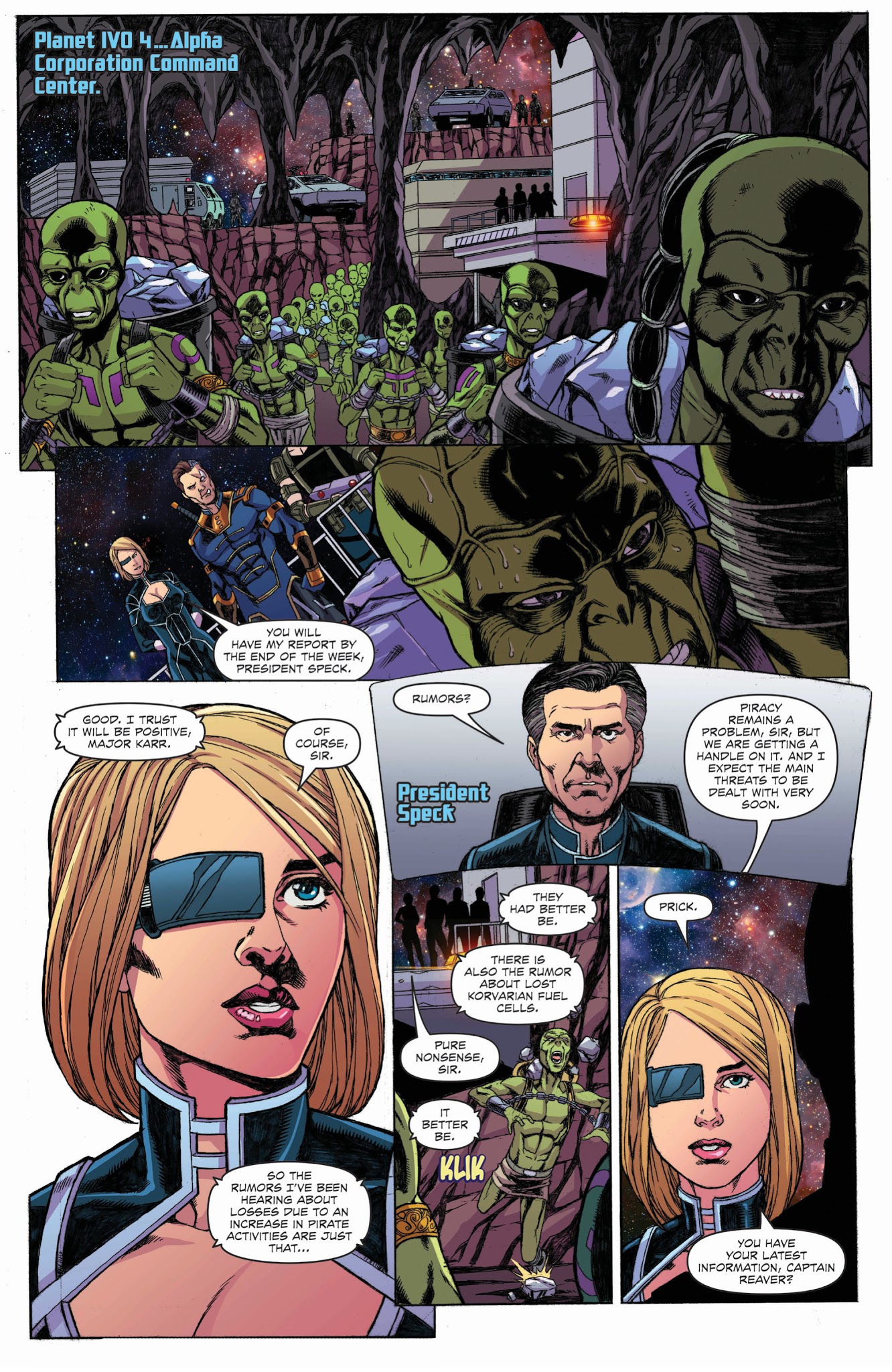 Read online The Black Sable comic -  Issue #2 - 10