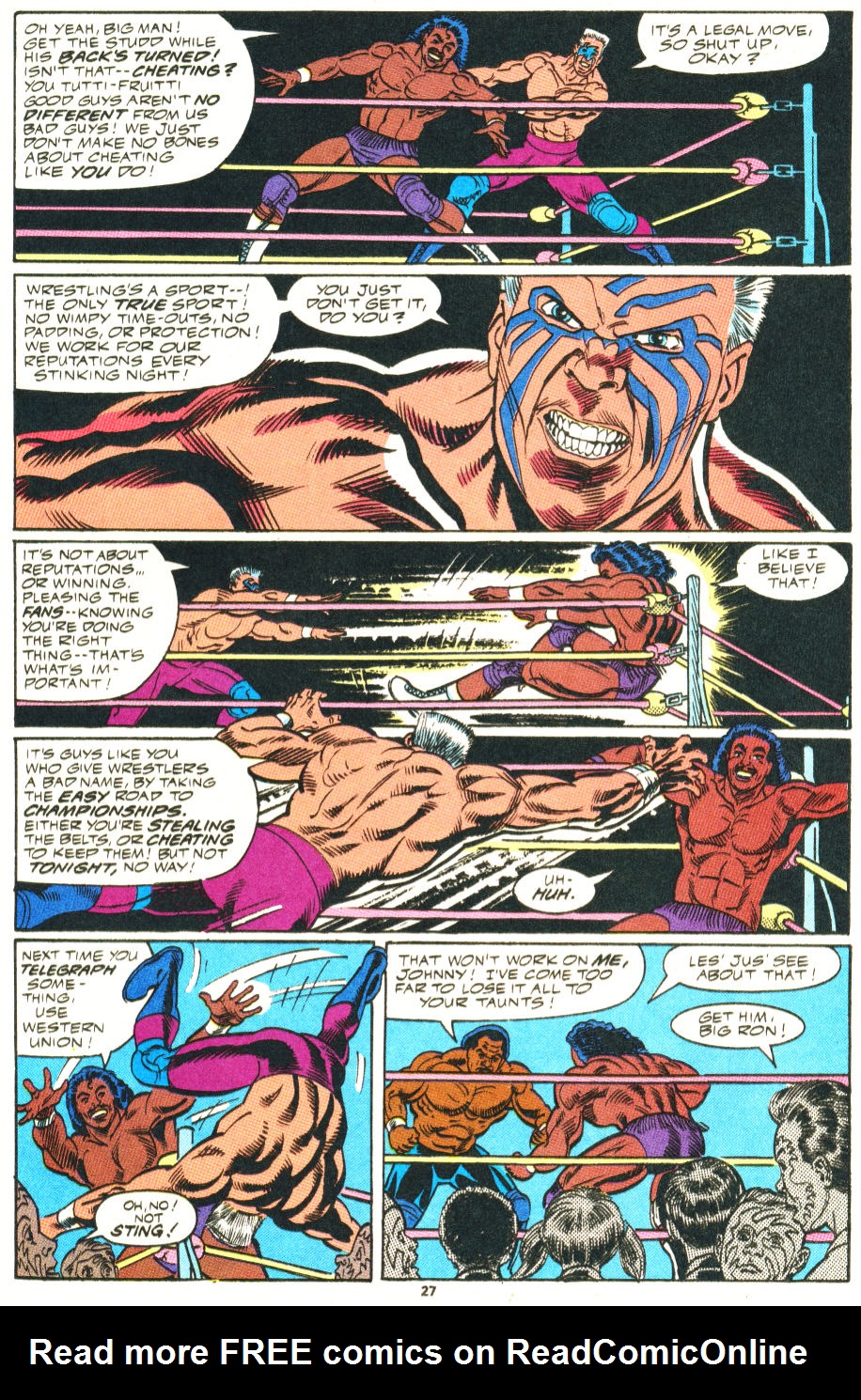 Read online WCW World Championship Wrestling comic -  Issue #1 - 20