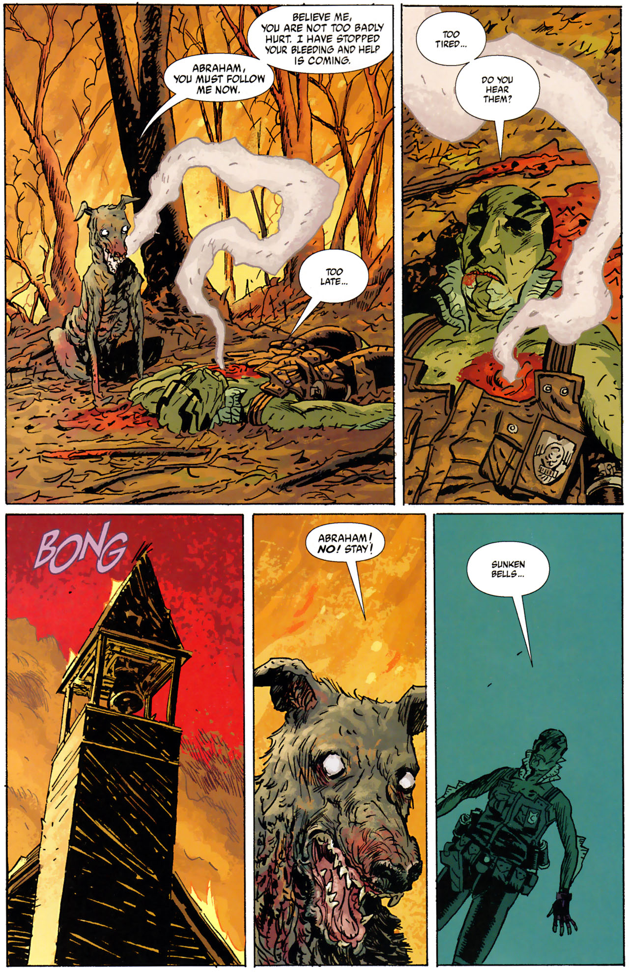 Read online B.P.R.D., Plague of Frogs comic -  Issue #4 - 22